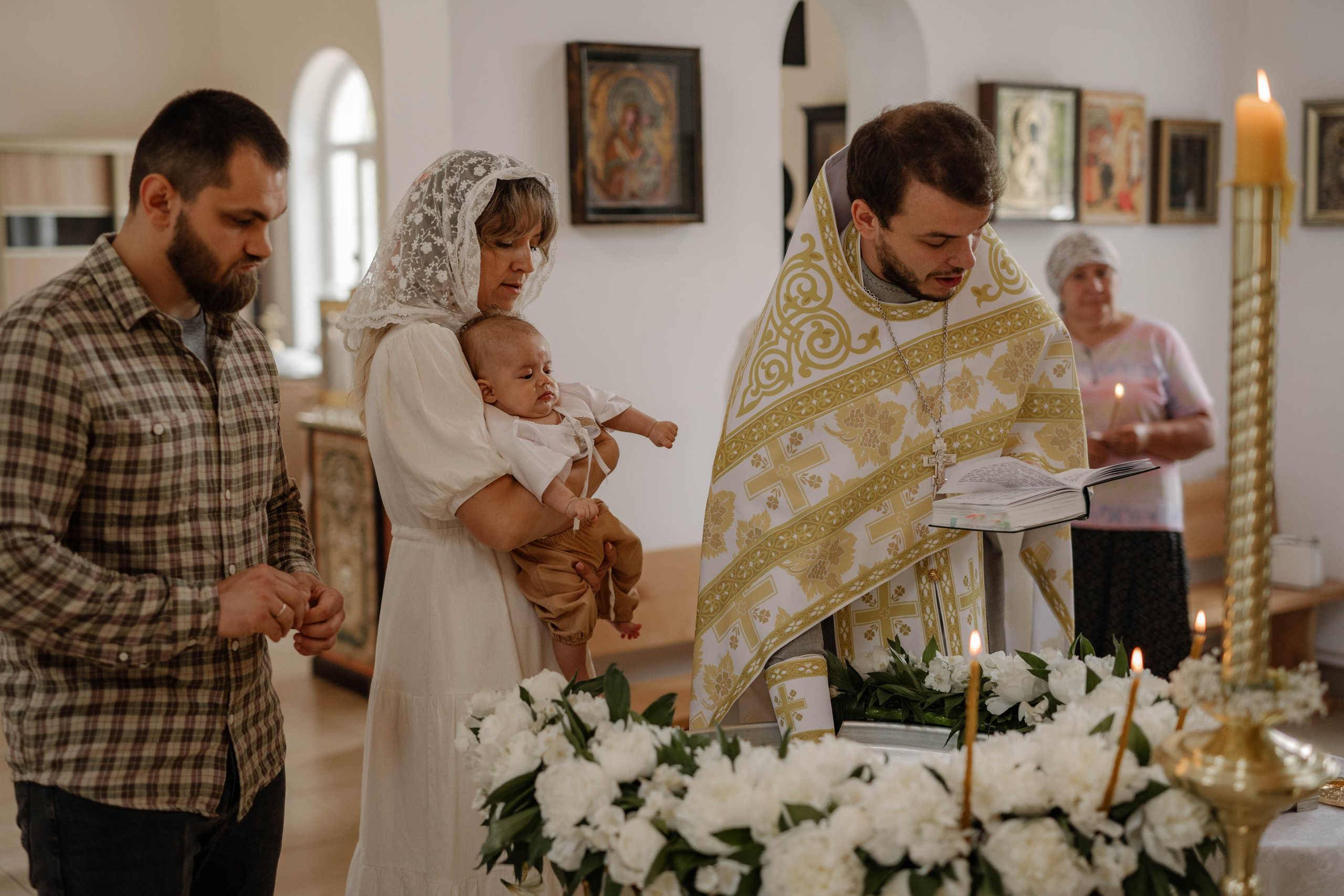 Крещение Макара. Свадебный и семейный фотограф в Калуге Анна Киреева
