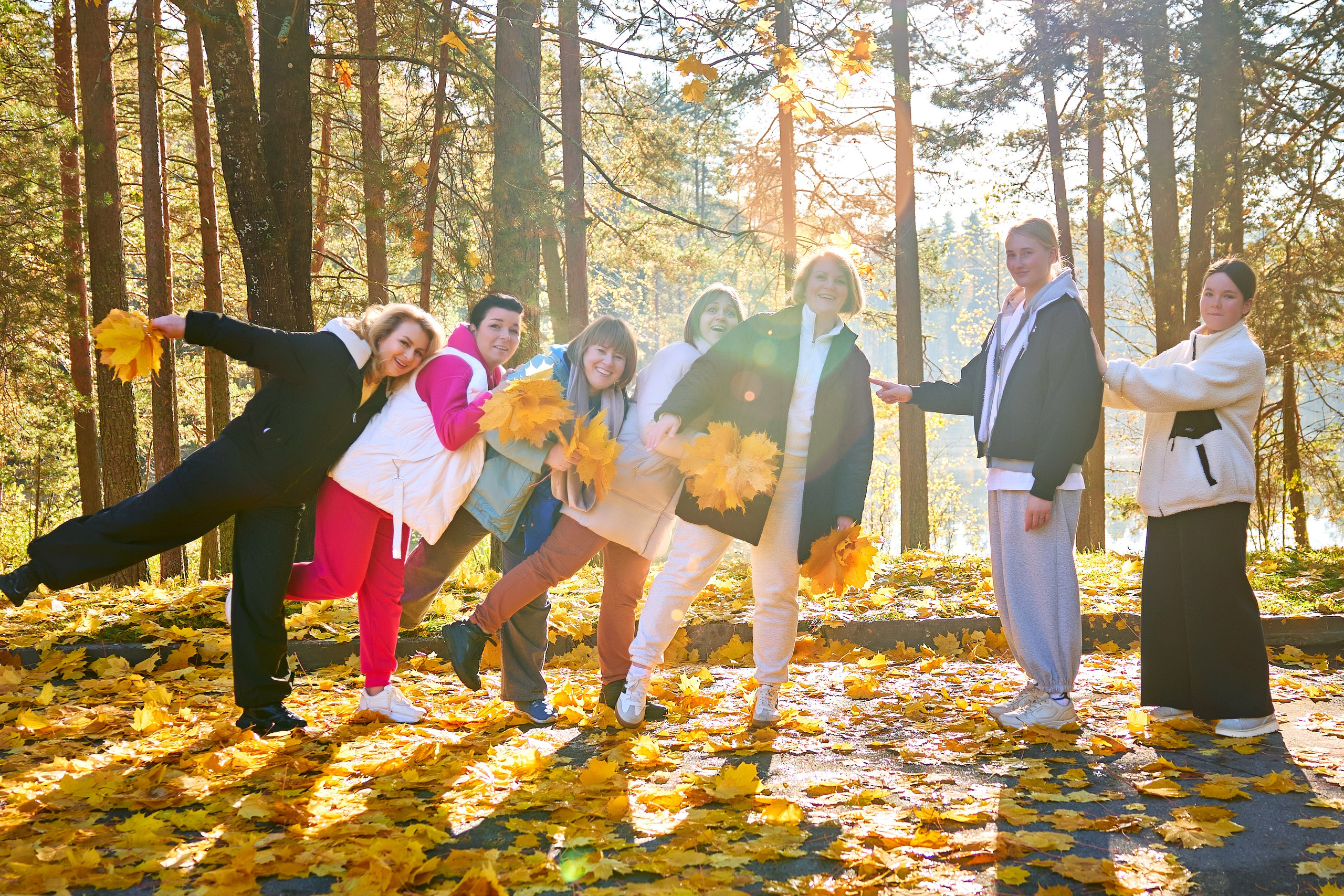Групповая съемка. Фотограф Люся Воробьева