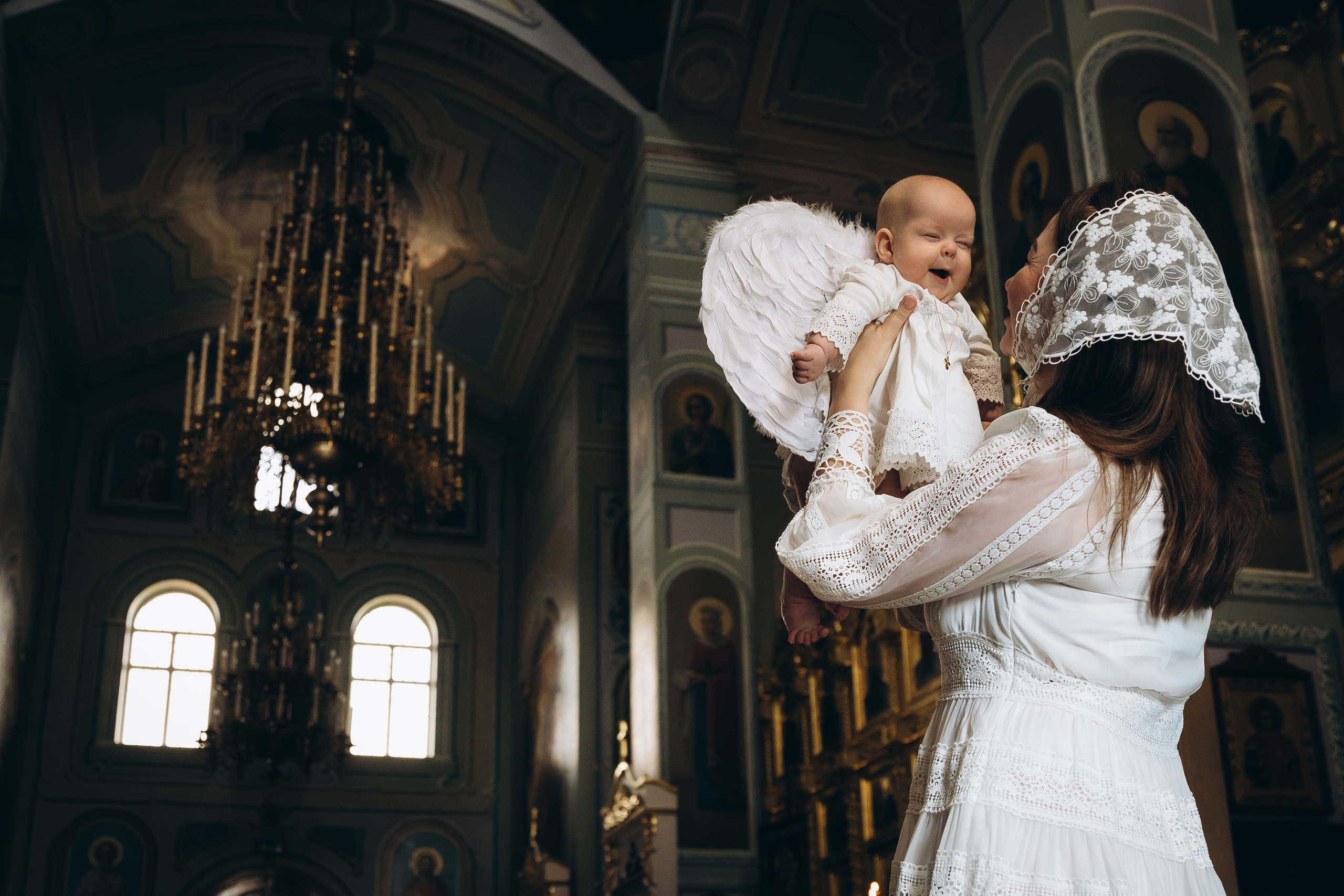 Таинство Крещения Евы. Фотограф в Краснодаре Алла Потоцкая