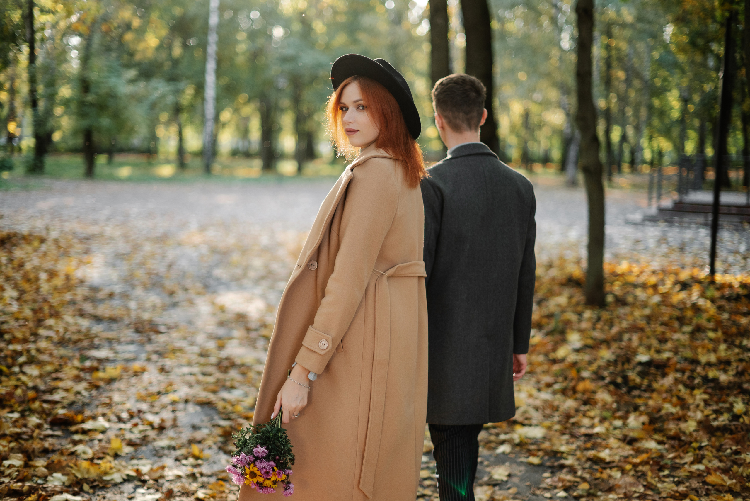 Оля и Кирилл в ожидании чуда золотой осенью. Свадебный и портретный фотограф в Липецке Юлия Свит