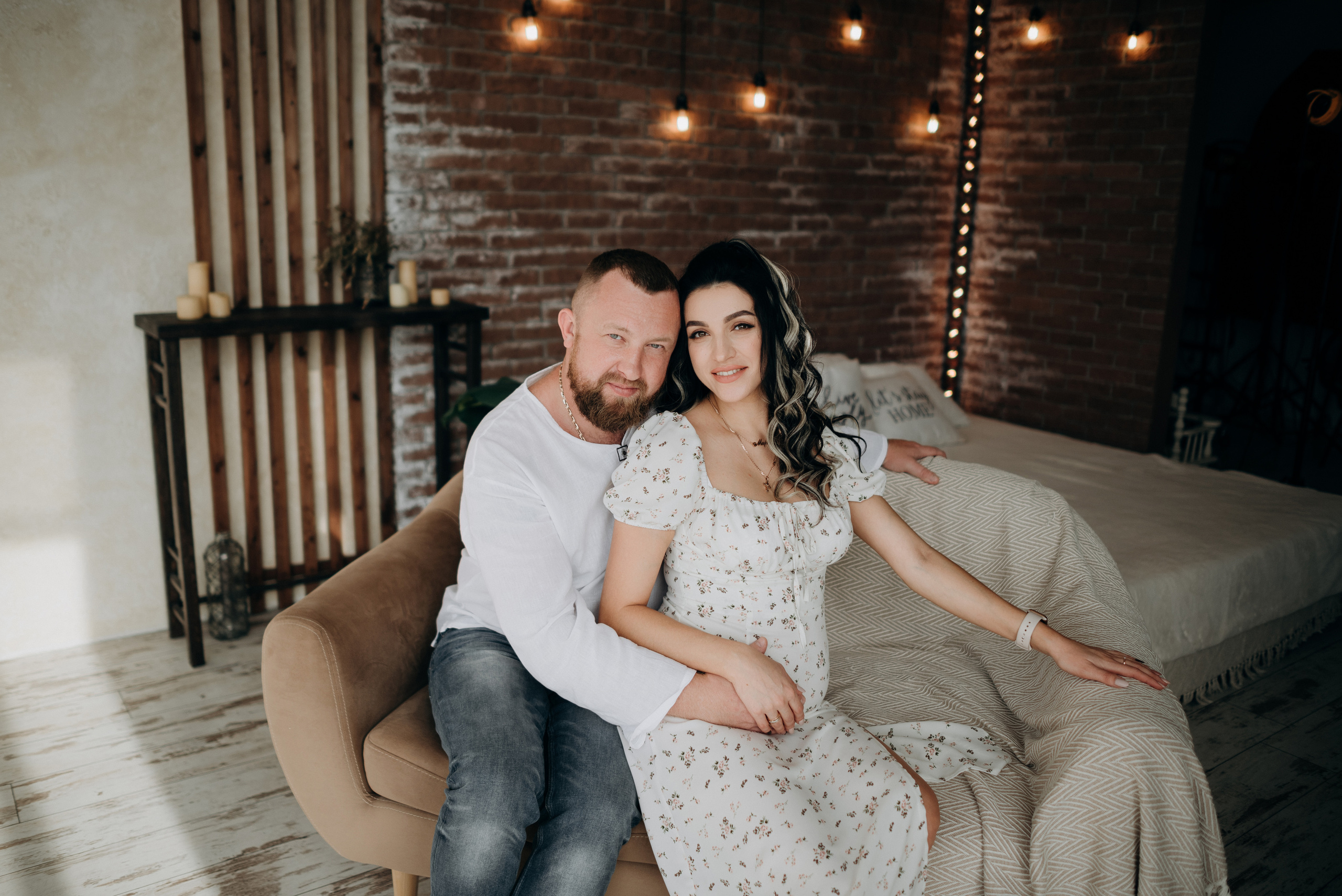 Маша и Саша в ожидании чуда, еще маленький животик. Свадебный и портретный фотограф в Липецке Юлия Свит