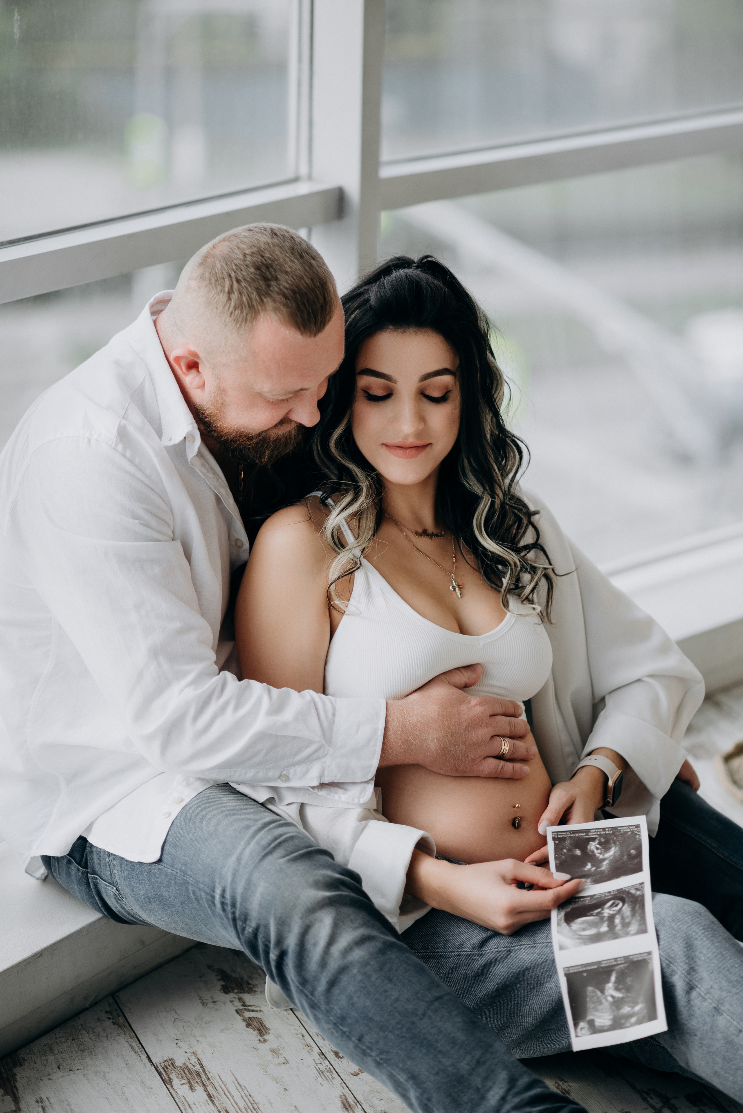Маша и Саша в ожидании чуда, еще маленький животик. Свадебный и портретный фотограф в Липецке Юлия Свит