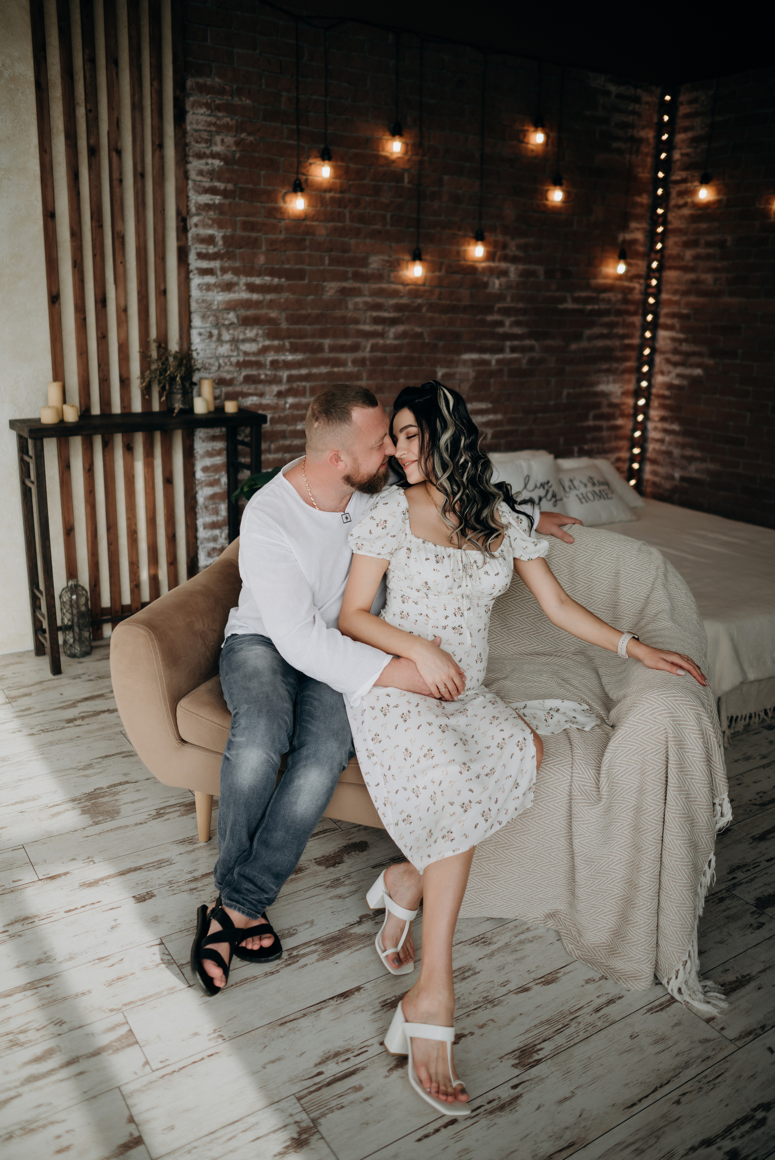 Маша и Саша в ожидании чуда, еще маленький животик. Свадебный и портретный фотограф в Липецке Юлия Свит