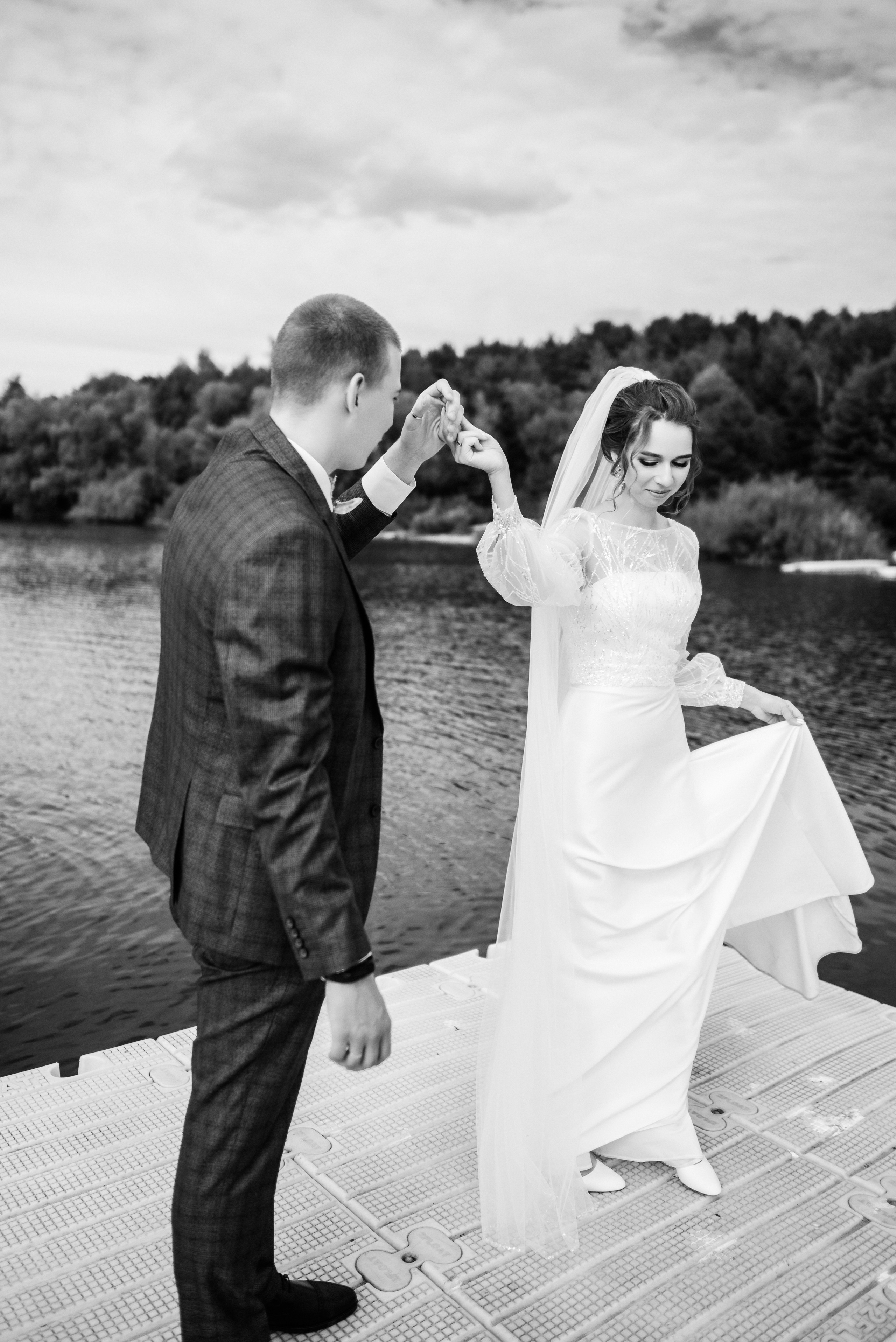 Полина и Данил (полный день в Кузнечной). Свадебный и портретный фотограф в Липецке Юлия Свит