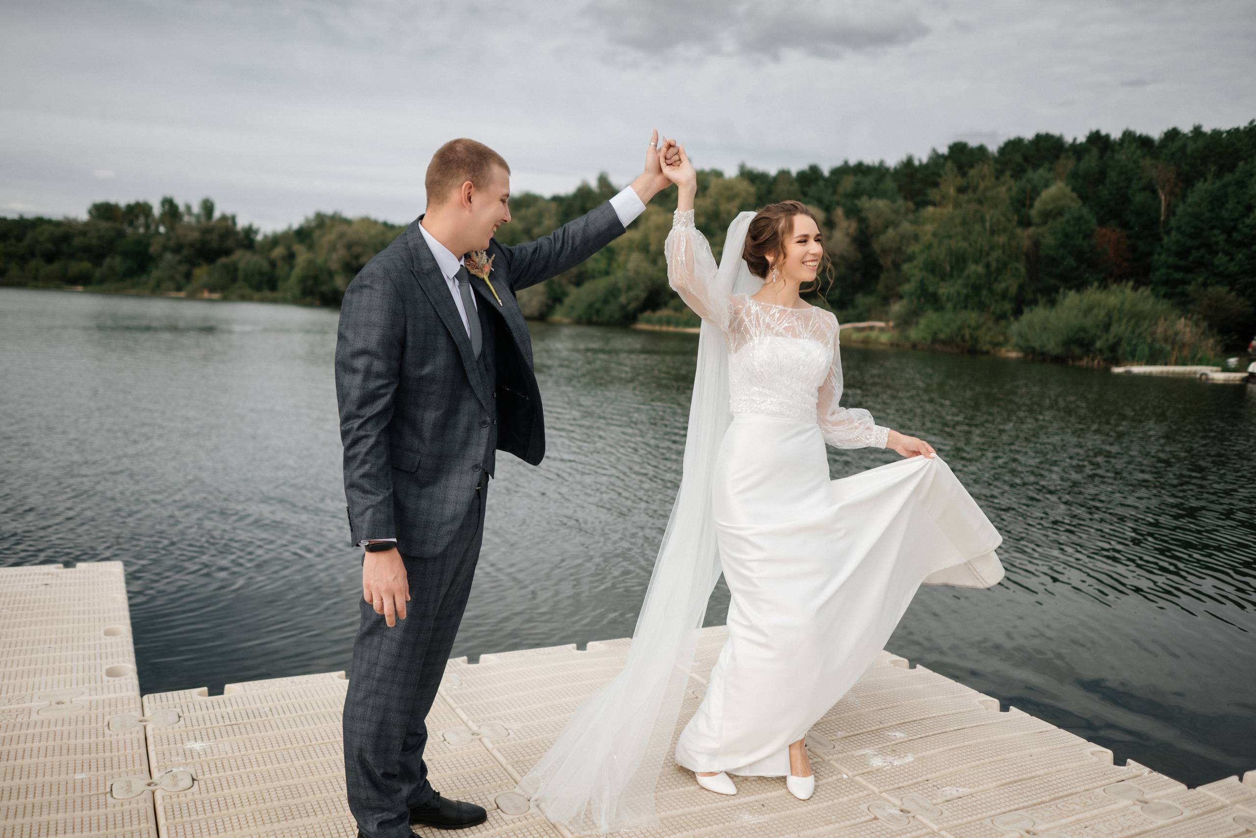 Полина и Данил (полный день в Кузнечной). Свадебный и портретный фотограф в Липецке Юлия Свит