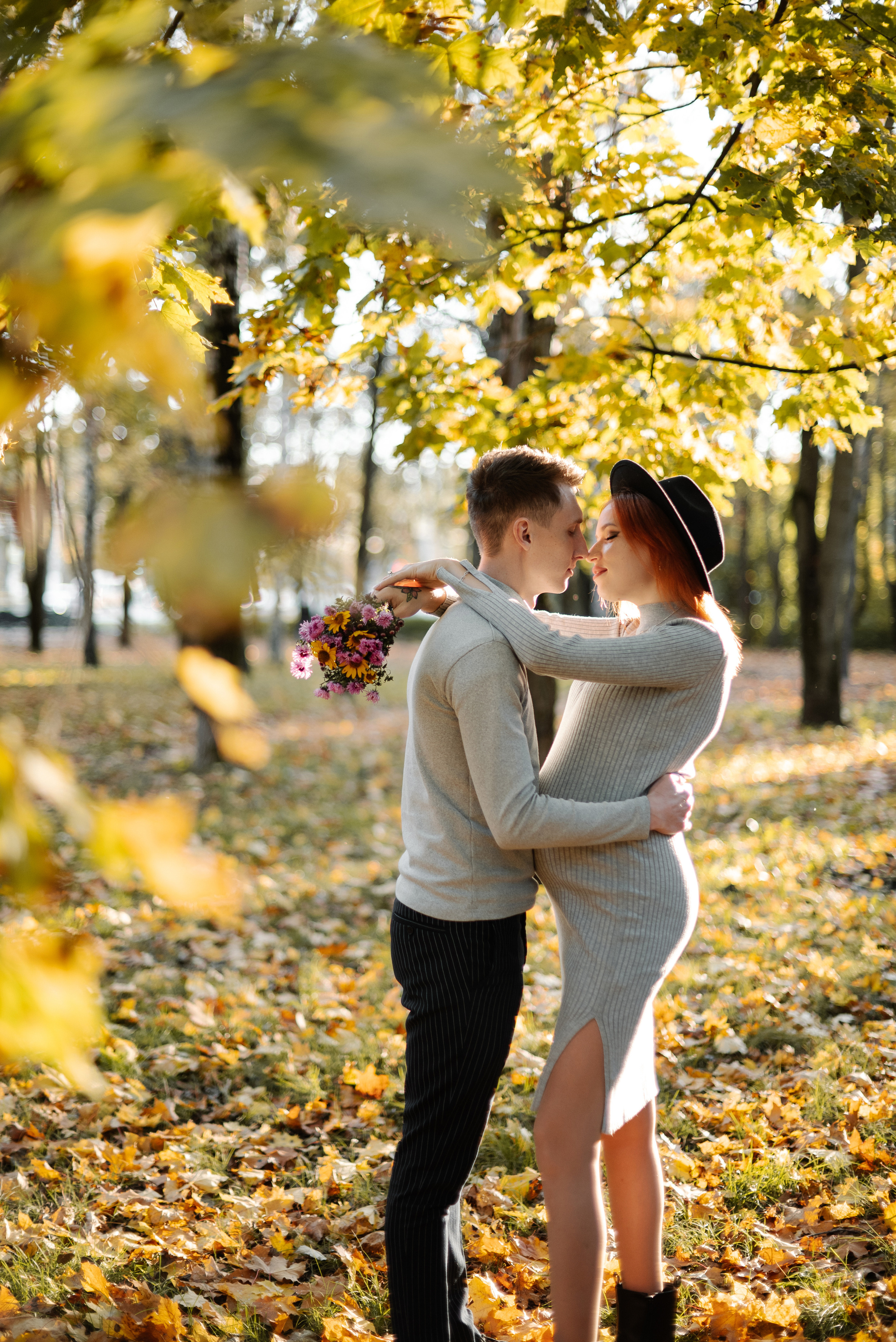 Оля и Кирилл в ожидании чуда золотой осенью. Свадебный и портретный фотограф в Липецке Юлия Свит