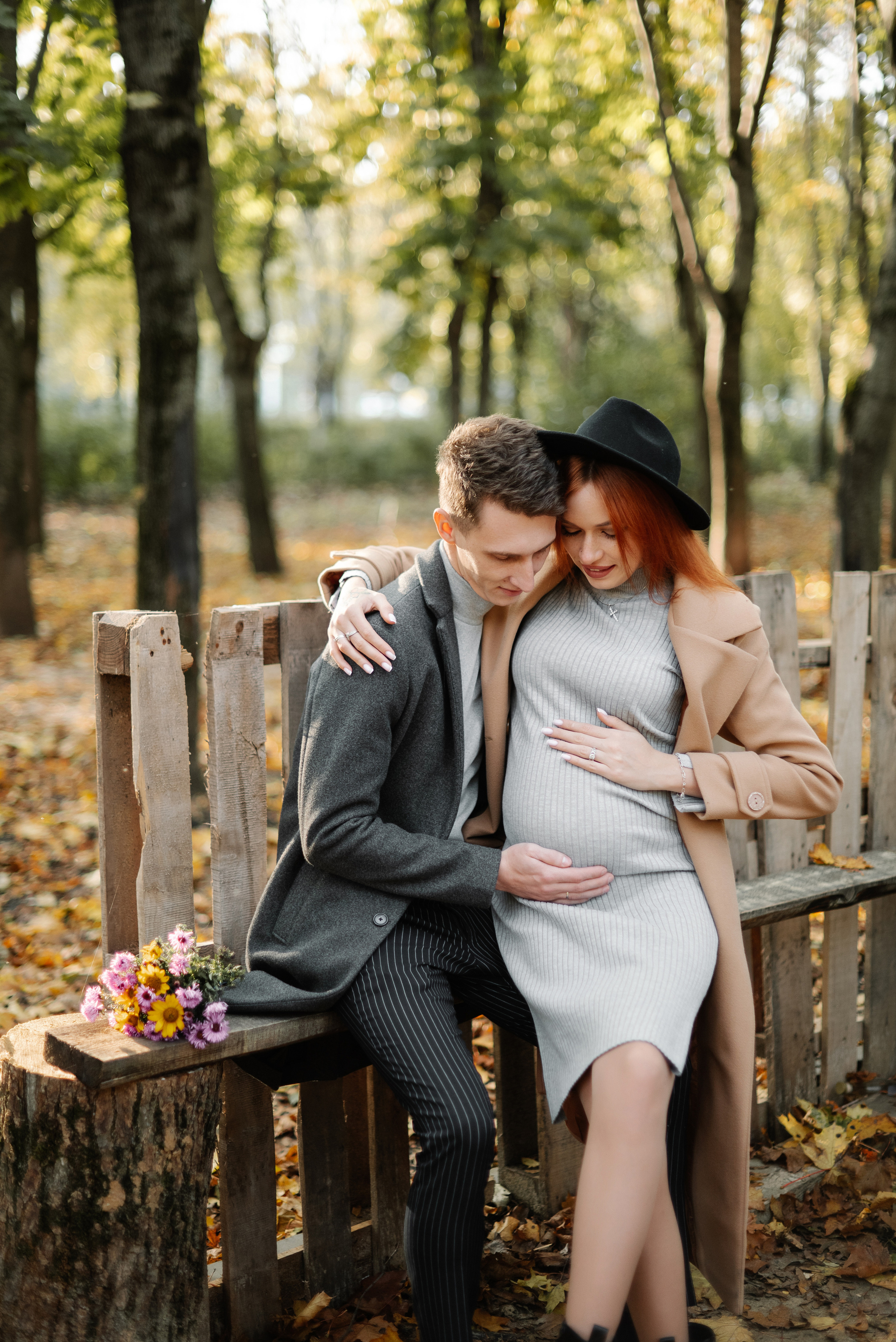Оля и Кирилл в ожидании чуда золотой осенью. Свадебный и портретный фотограф в Липецке Юлия Свит