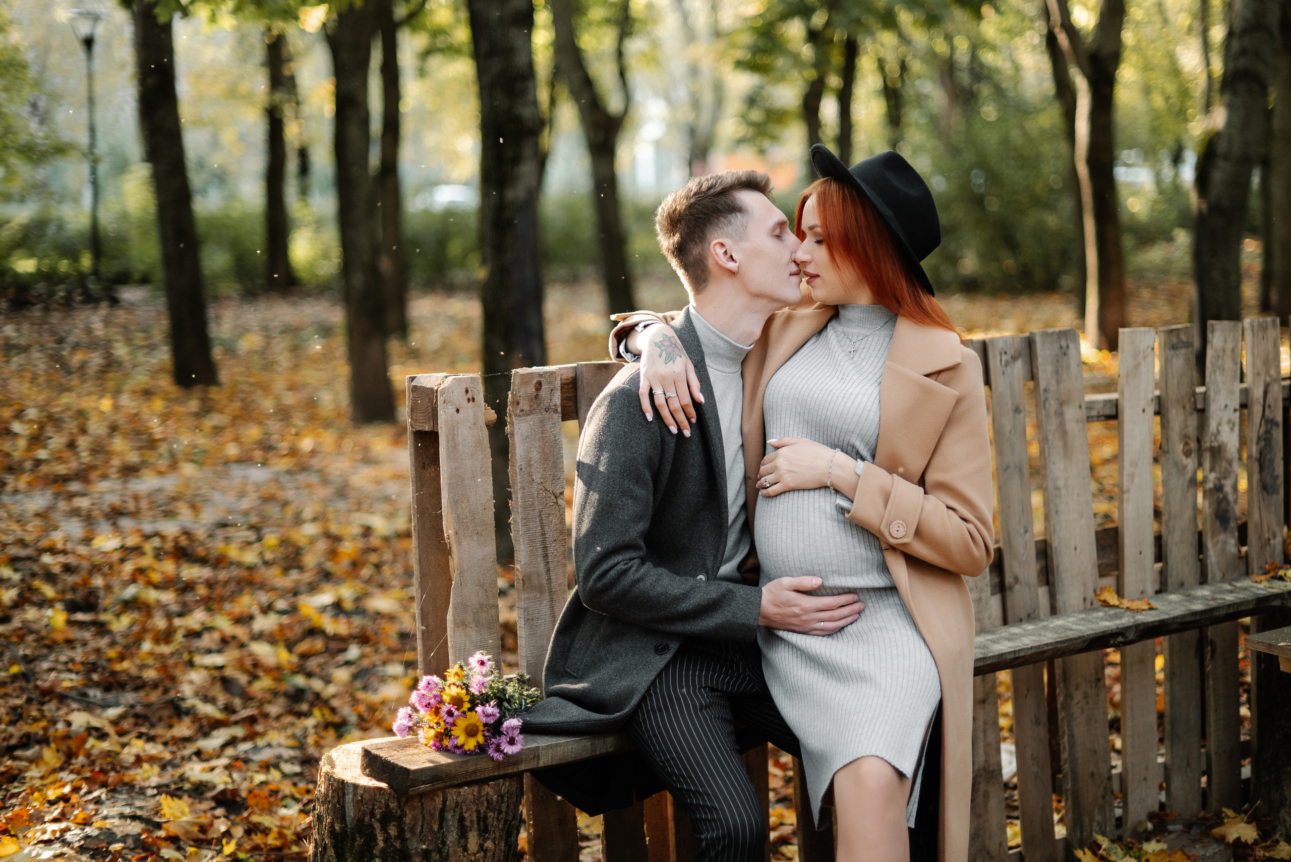 Оля и Кирилл в ожидании чуда золотой осенью. Свадебный и портретный фотограф в Липецке Юлия Свит