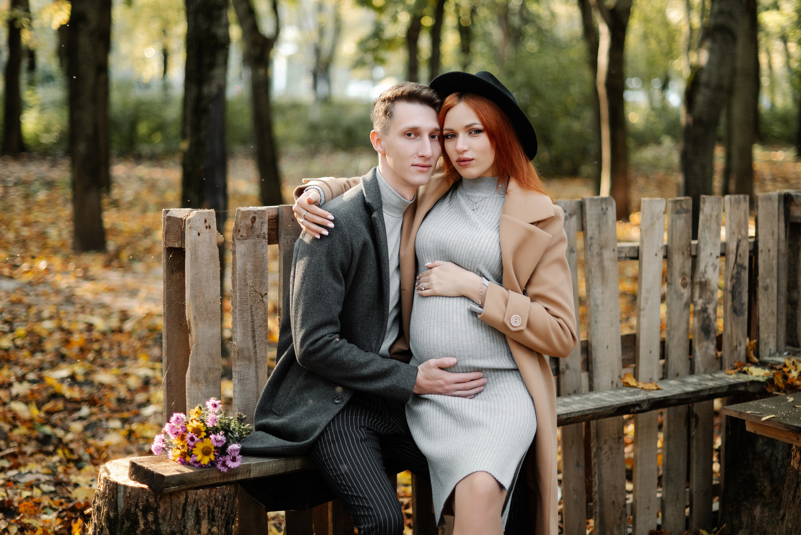 Оля и Кирилл в ожидании чуда золотой осенью. Свадебный и портретный фотограф в Липецке Юлия Свит