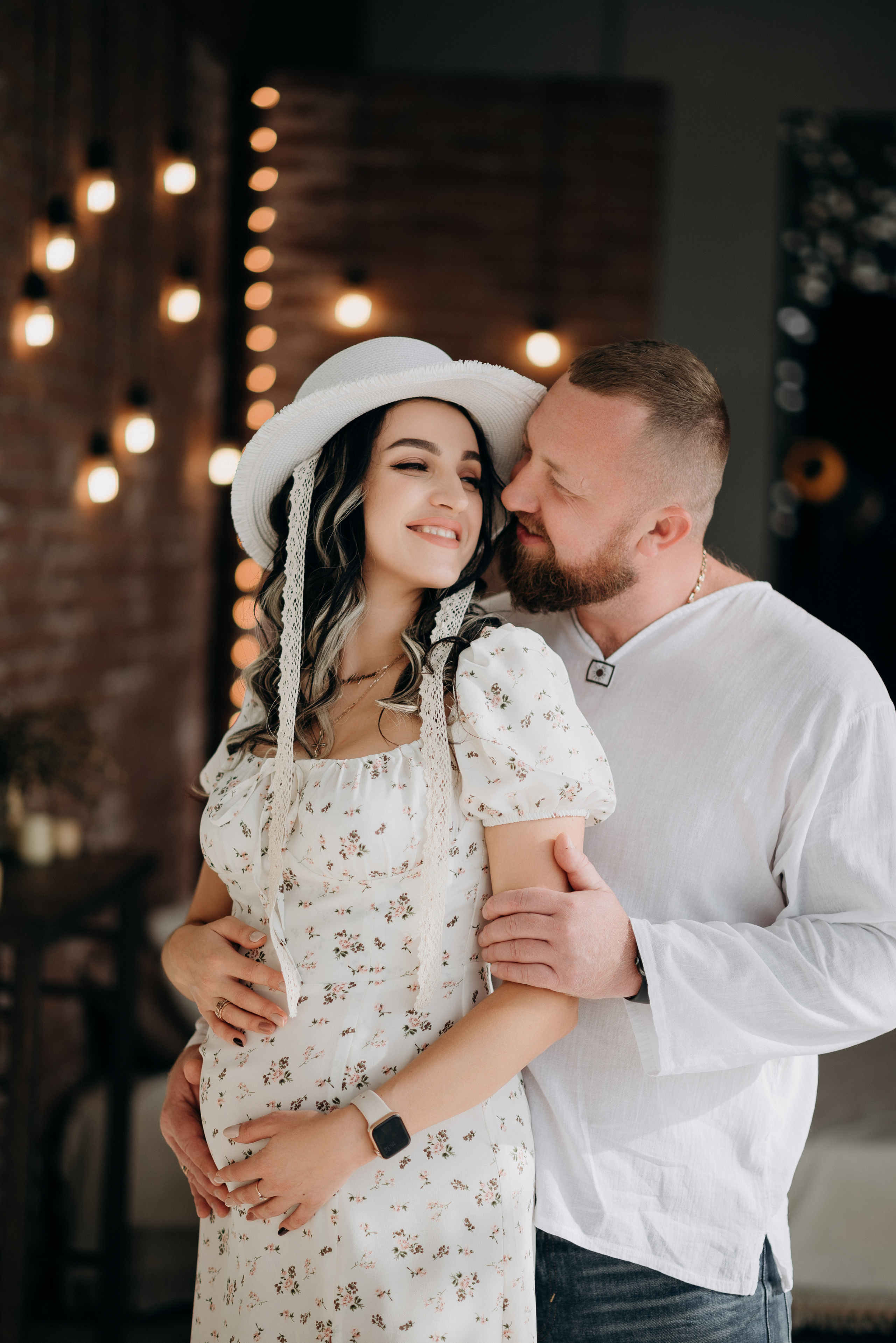 Маша и Саша в ожидании чуда, еще маленький животик. Свадебный и портретный фотограф в Липецке Юлия Свит