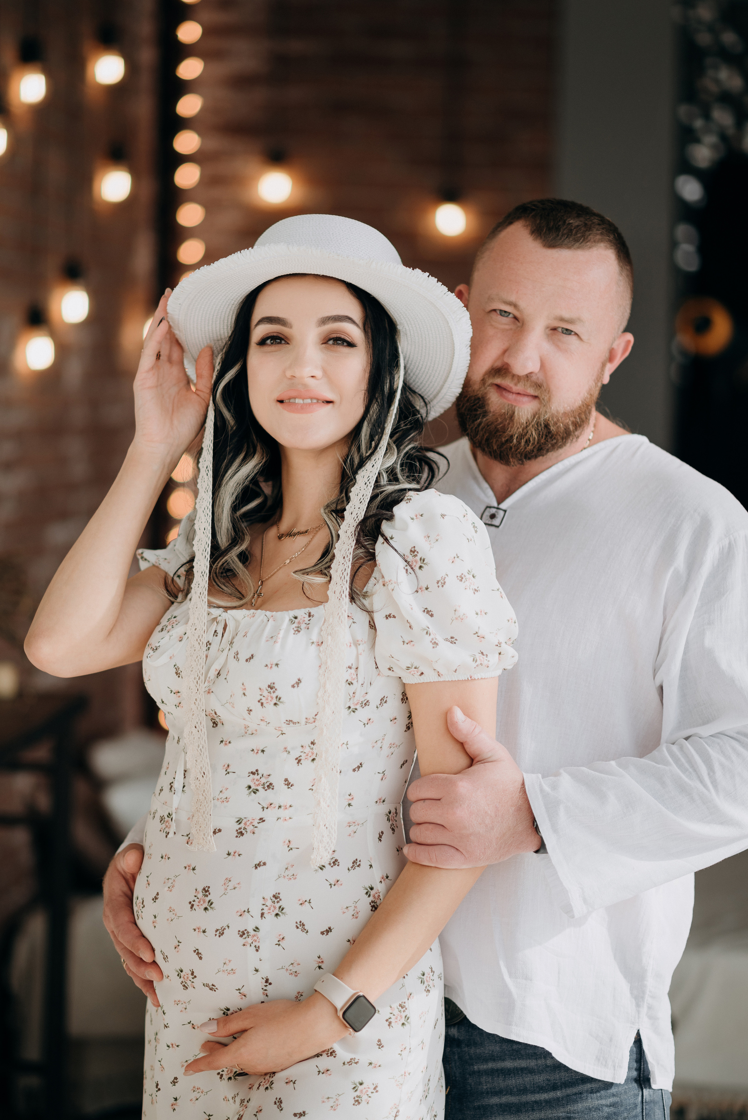 Маша и Саша в ожидании чуда, еще маленький животик. Свадебный и портретный фотограф в Липецке Юлия Свит