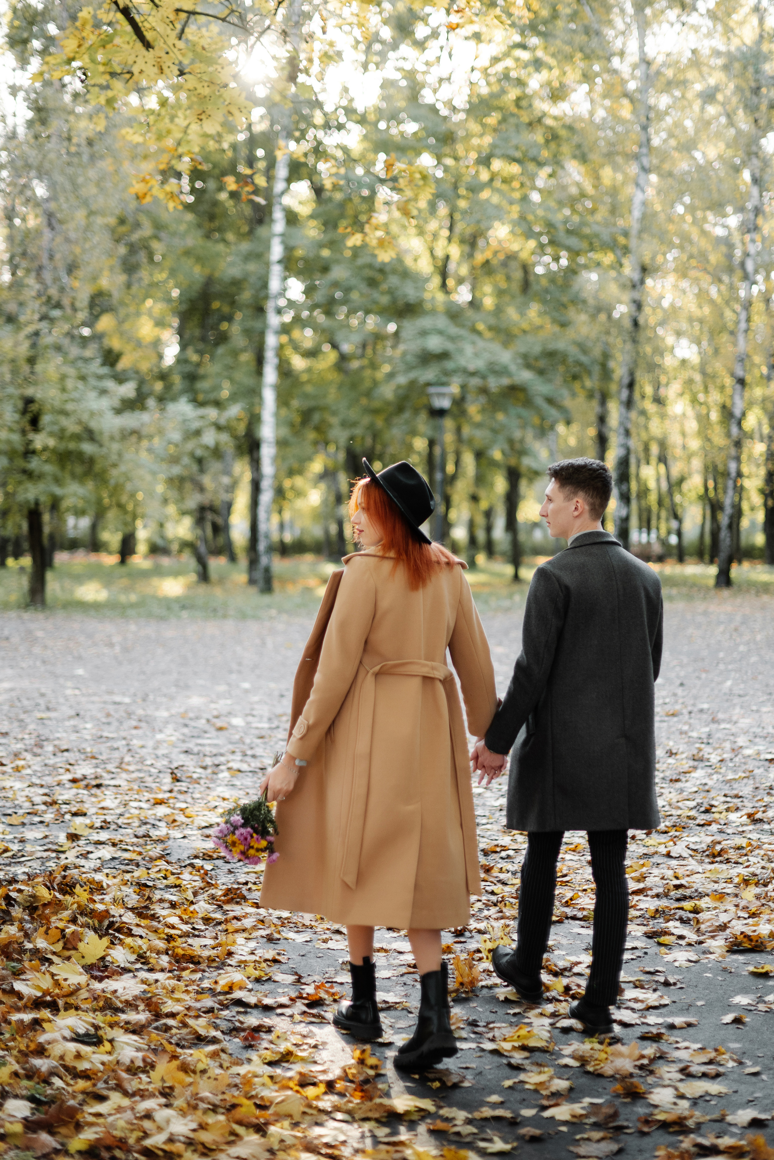 Оля и Кирилл в ожидании чуда золотой осенью. Свадебный и портретный фотограф в Липецке Юлия Свит