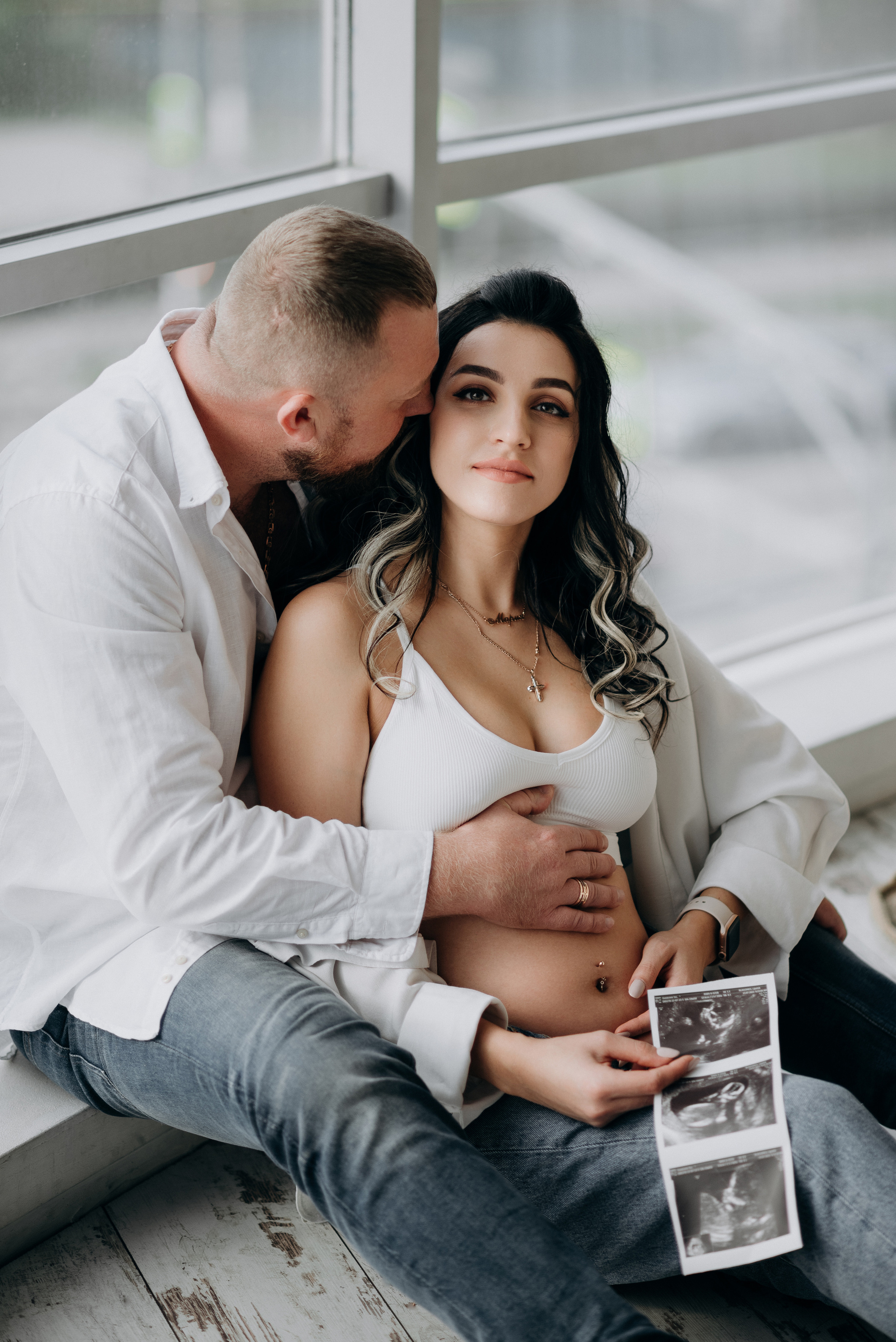 Маша и Саша в ожидании чуда, еще маленький животик. Свадебный и портретный фотограф в Липецке Юлия Свит