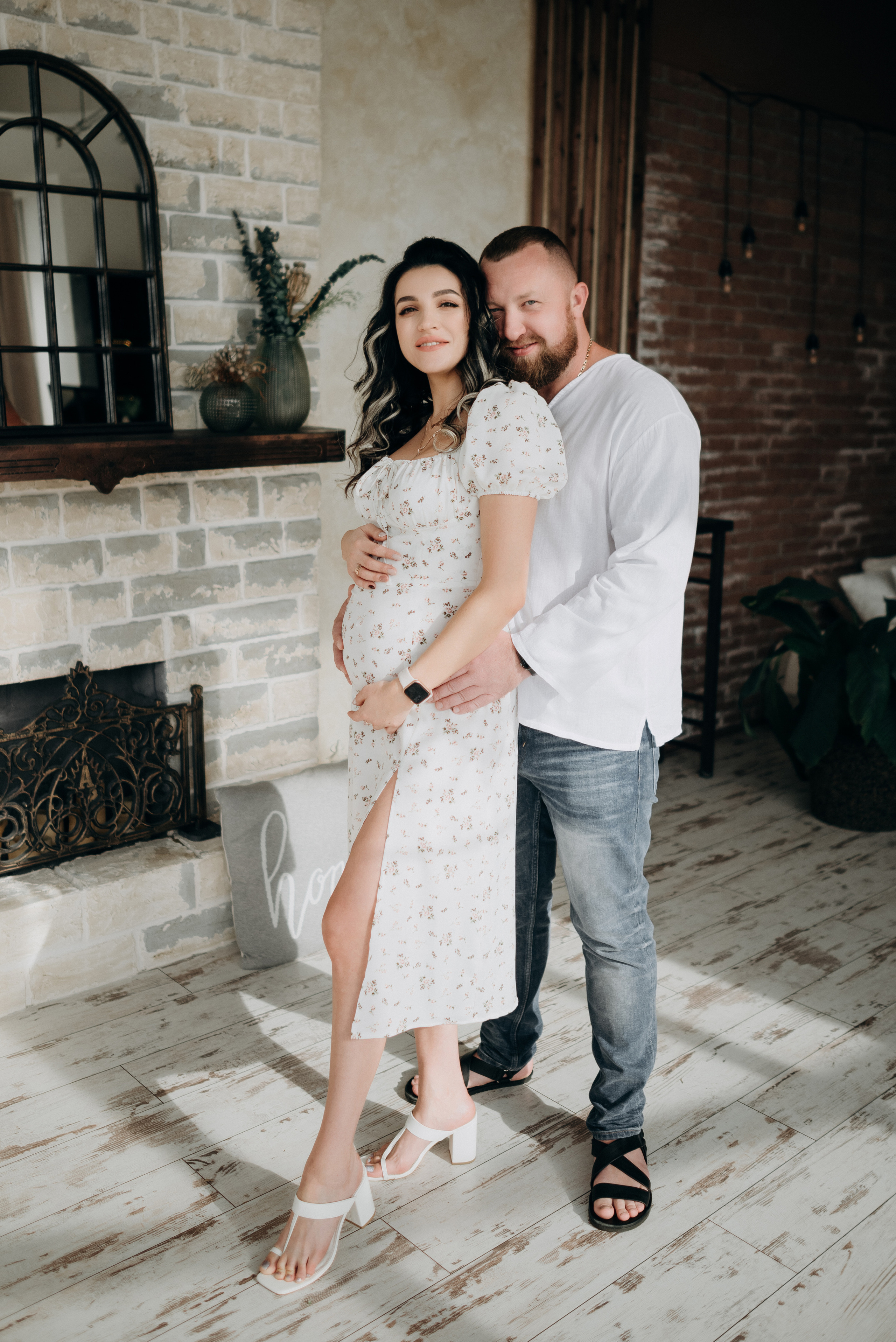 Маша и Саша в ожидании чуда, еще маленький животик. Свадебный и портретный фотограф в Липецке Юлия Свит