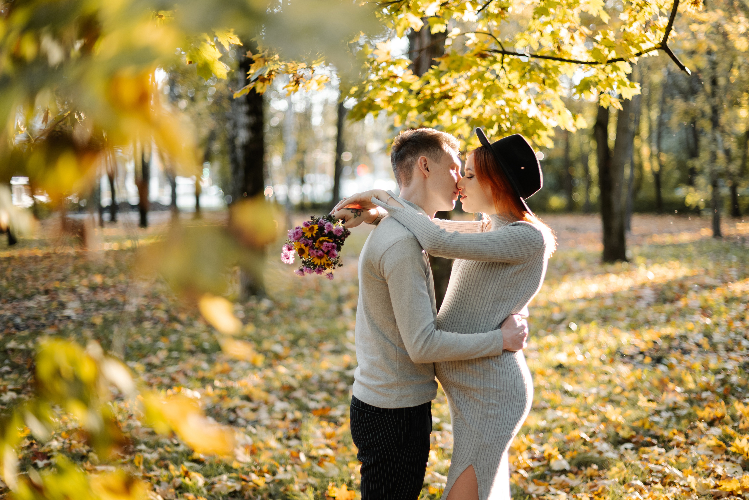 Оля и Кирилл в ожидании чуда золотой осенью. Свадебный и портретный фотограф в Липецке Юлия Свит