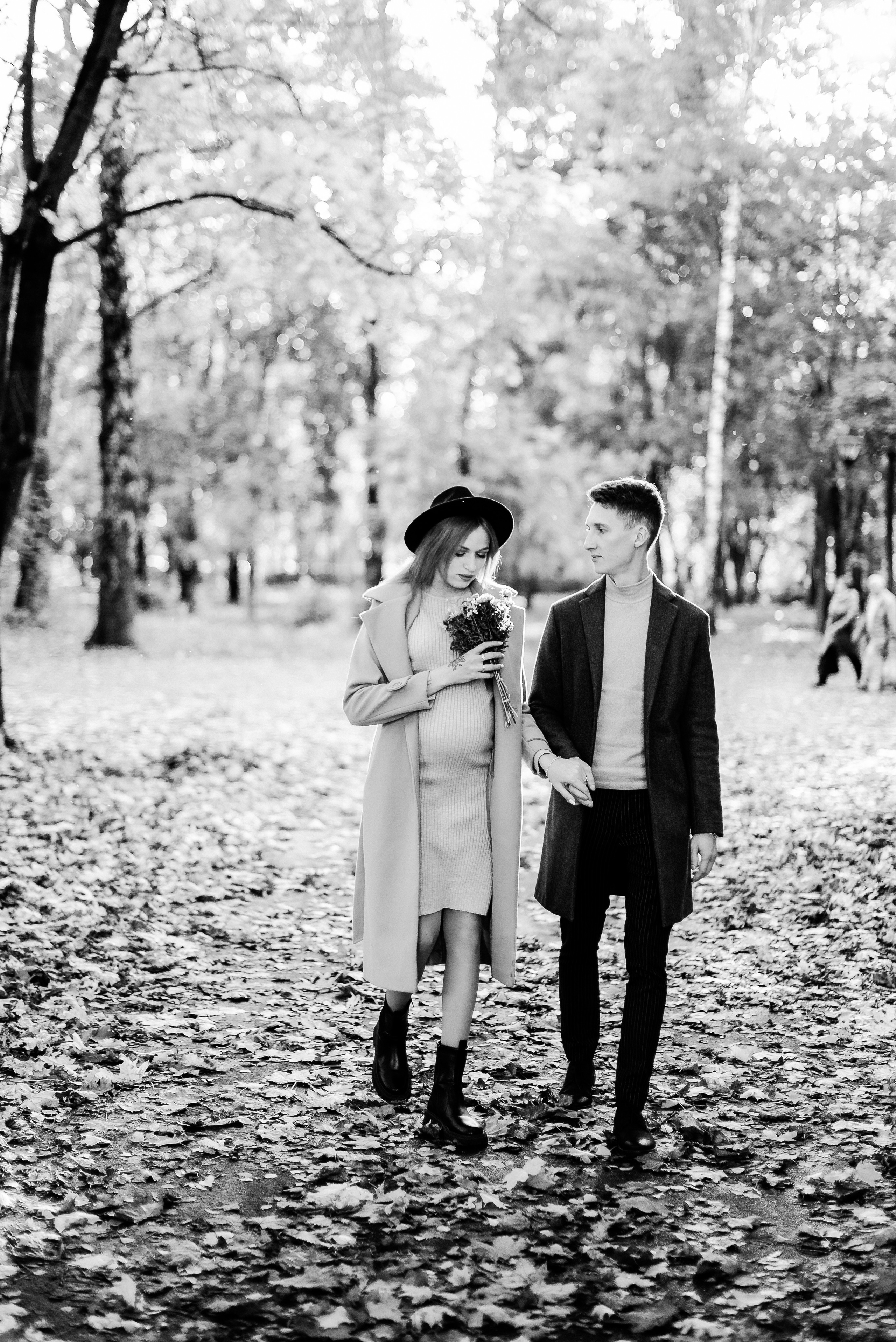 Оля и Кирилл в ожидании чуда золотой осенью. Свадебный и портретный фотограф в Липецке Юлия Свит