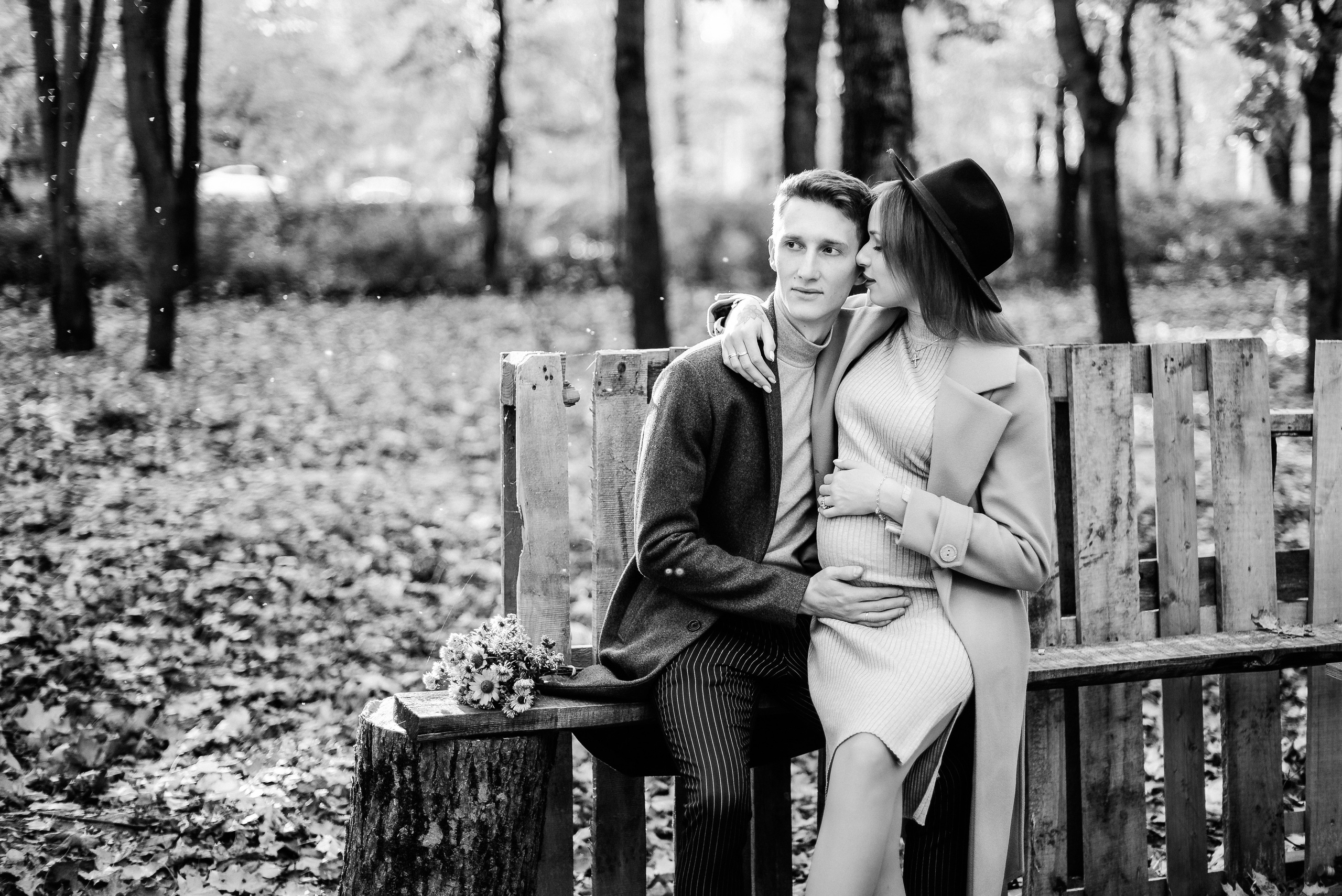 Оля и Кирилл в ожидании чуда золотой осенью. Свадебный и портретный фотограф в Липецке Юлия Свит