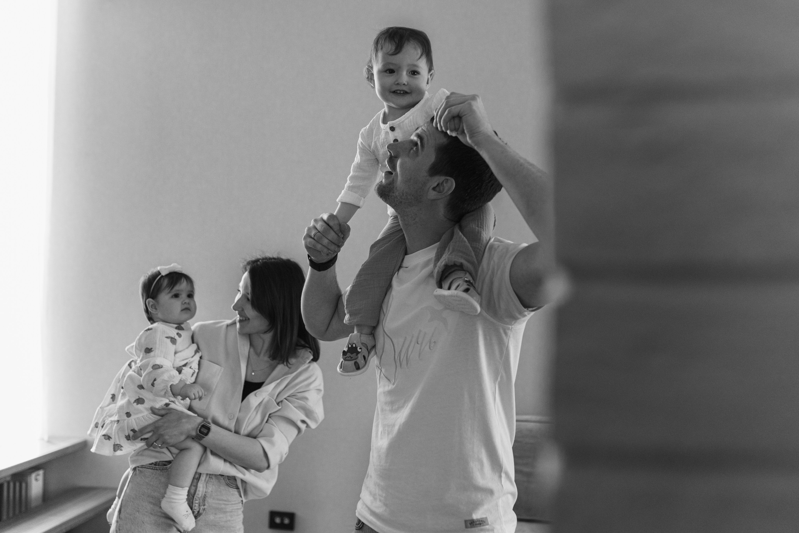 Домашняя семейная фотосессия. Семейный и детский фотограф в Рязани Васюгова Мария