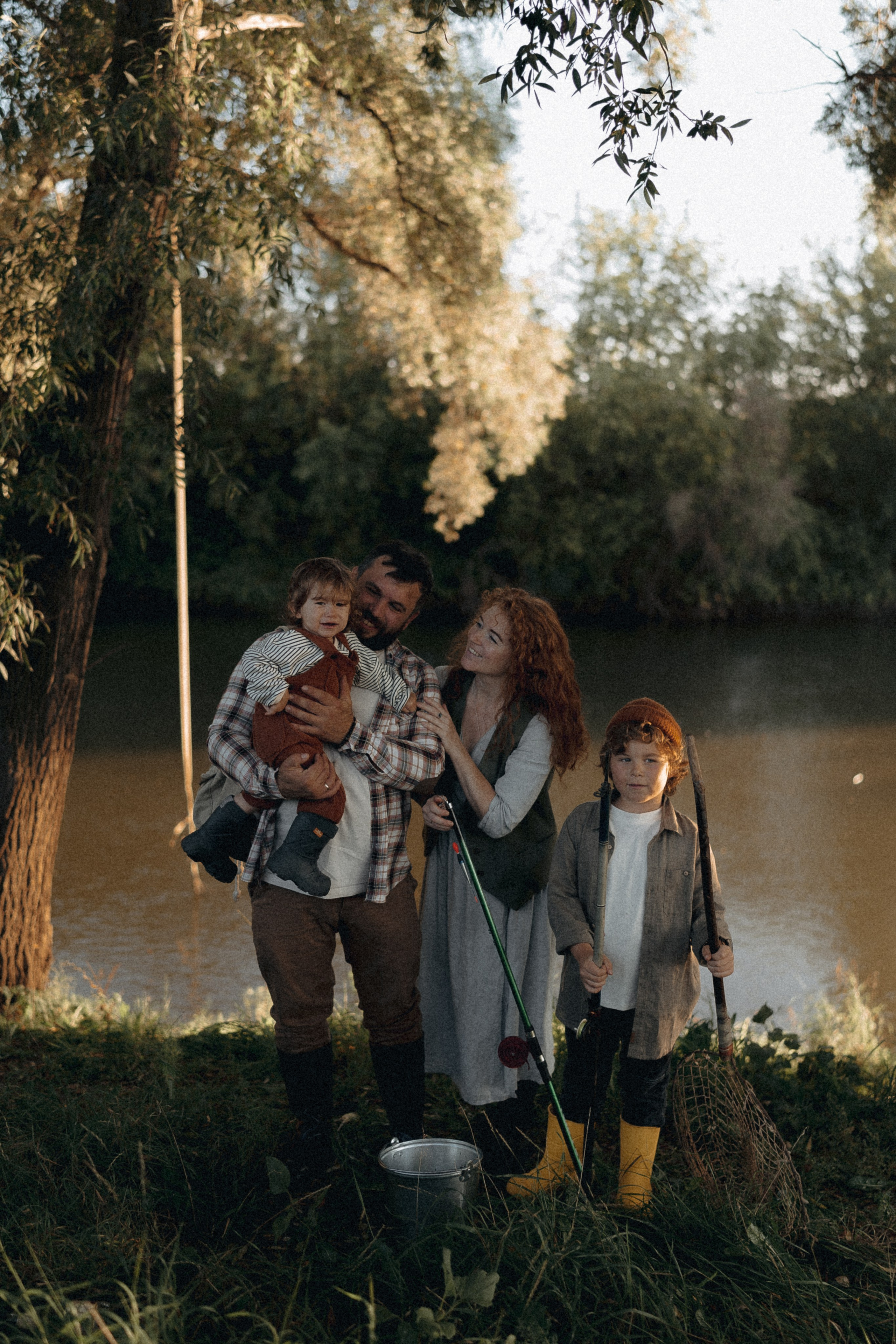 На рыбалке. Семейный и домашний фотограф в Уфе Ирина Гарасюта