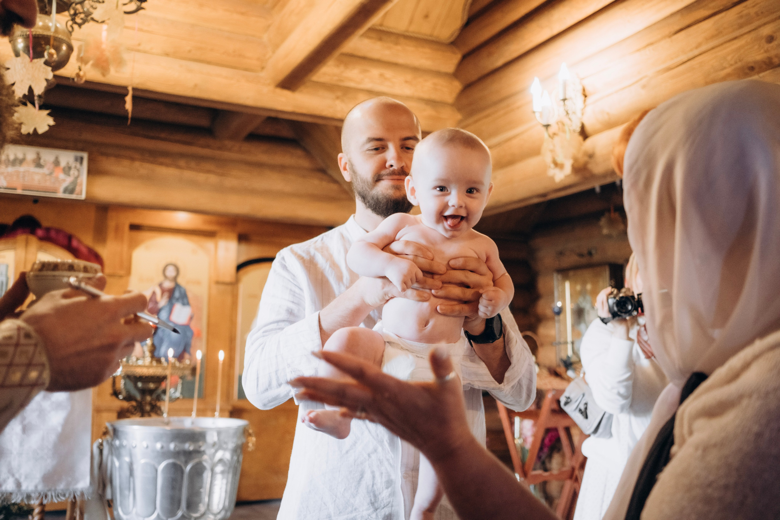 Крещение Луки и Ефима. Главная