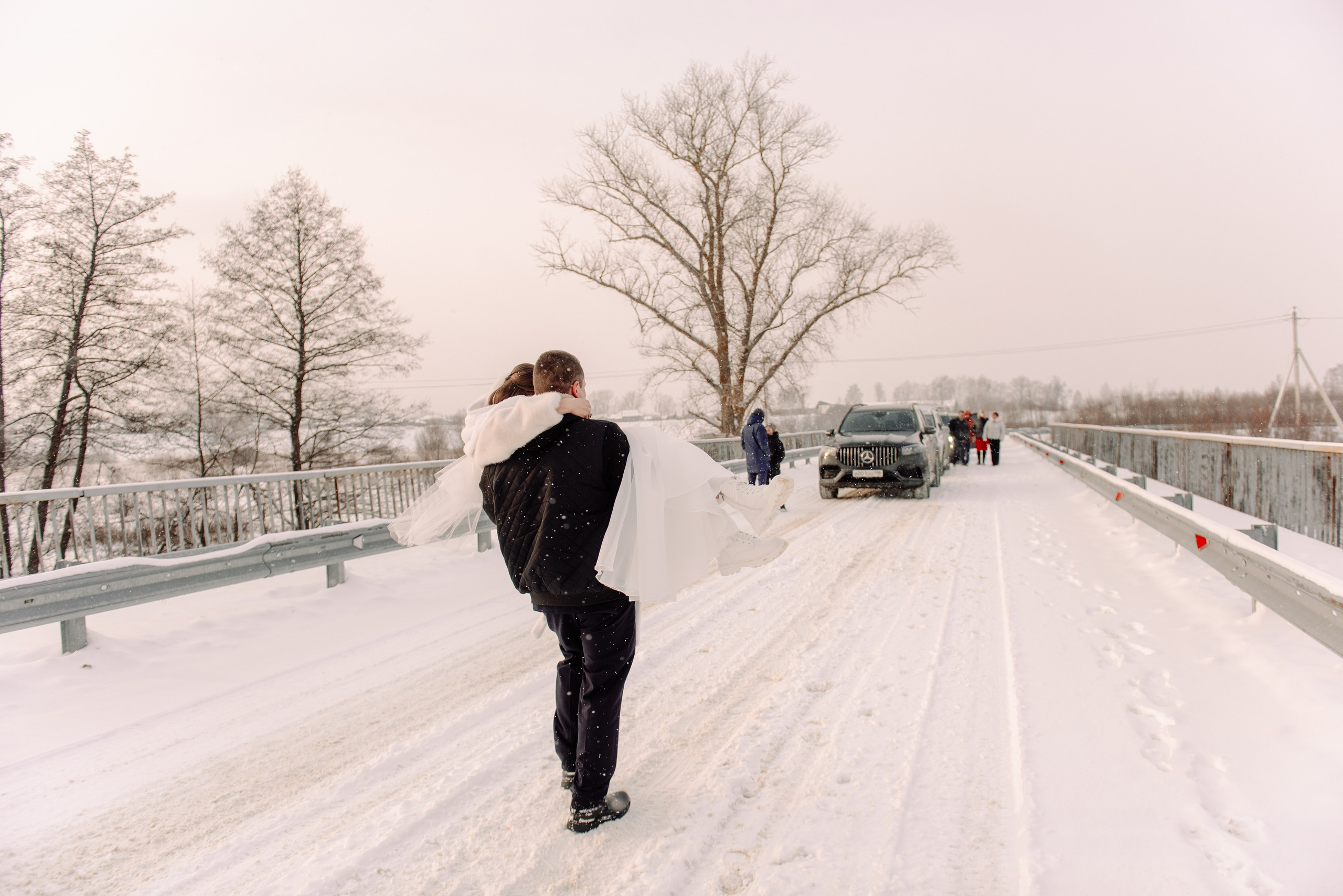 Зимняя свадьба в селе. Семейный и свадебный фотограф в Рязани Лиза Голованова