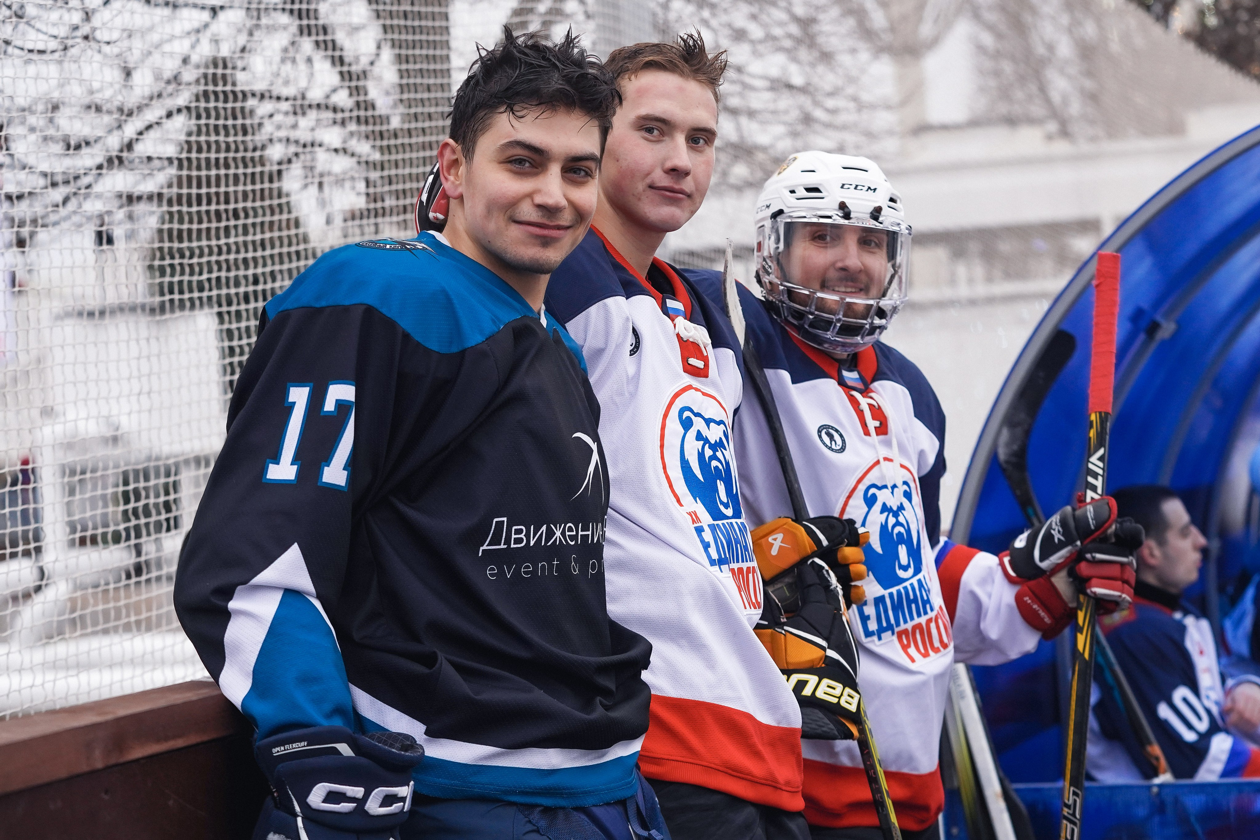Хоккейный матч на ВДНХ. Анна, фотограф Москва, Зеленоград