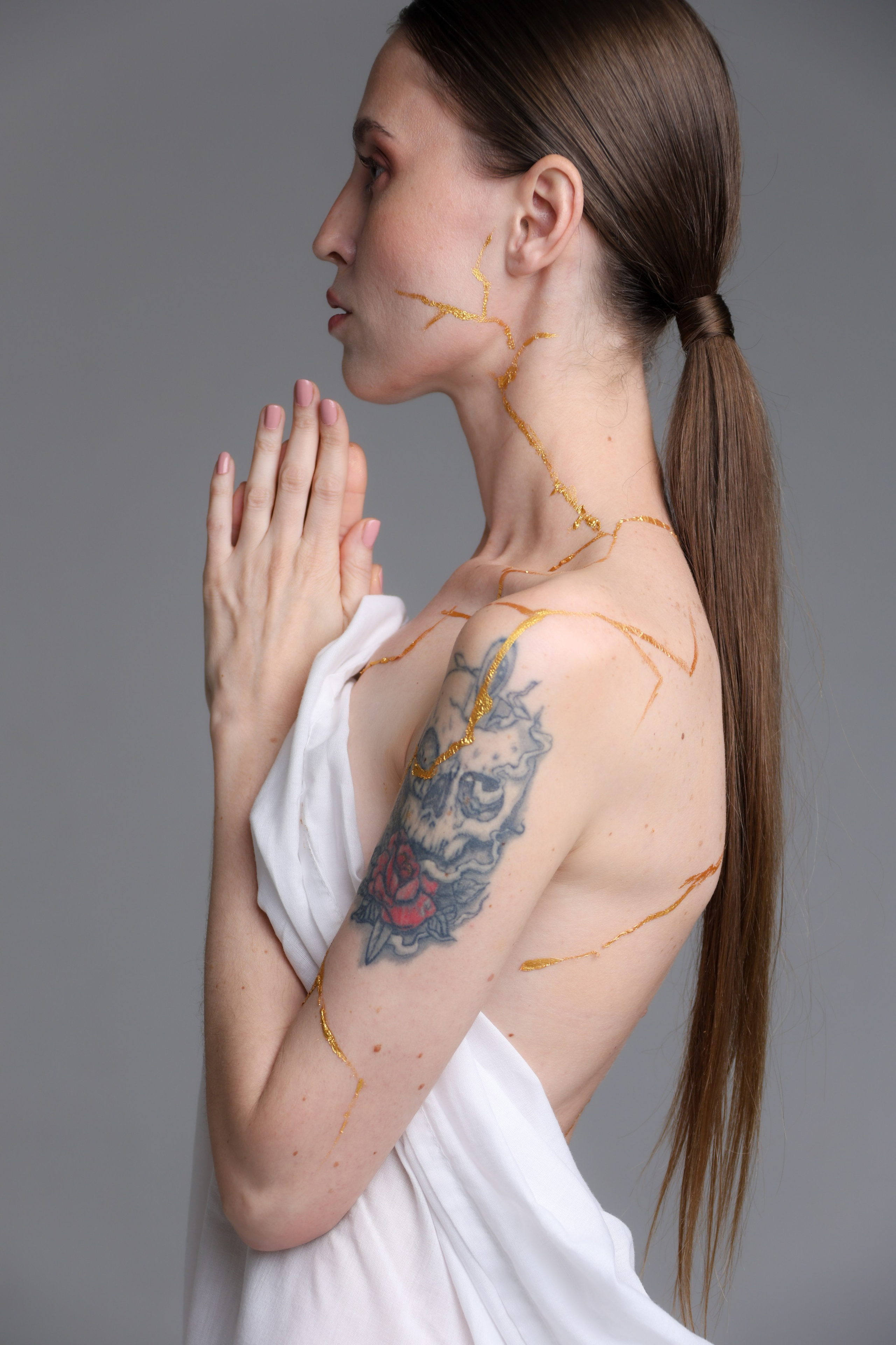 Фотопроект Кинцуги. Катя. Фотограф состояний Марина Савинская