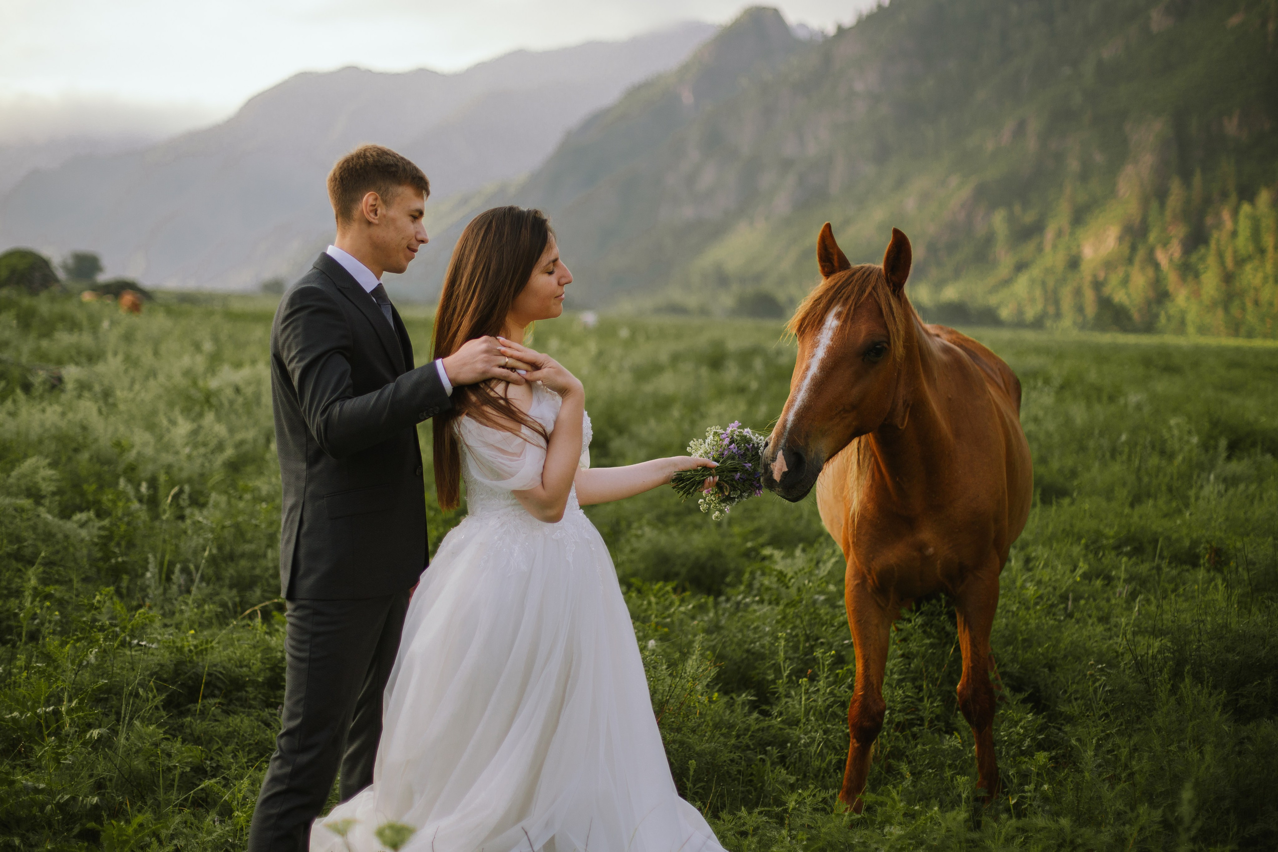 Свадебное. Фотограф Горный Алтай
