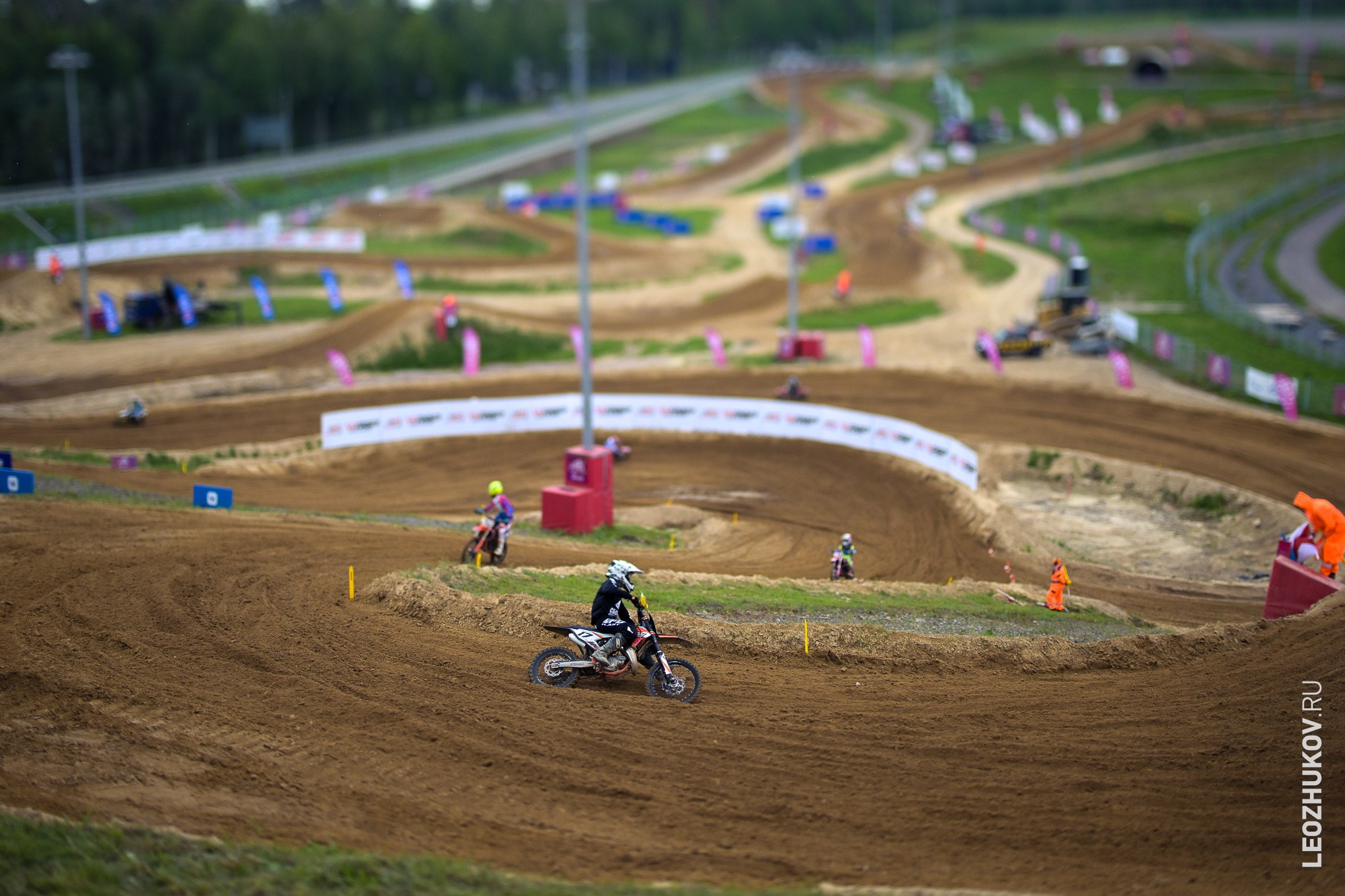 1 round of ММТ RGP russian motocross championships. Sports photographer Leonid Zhukov