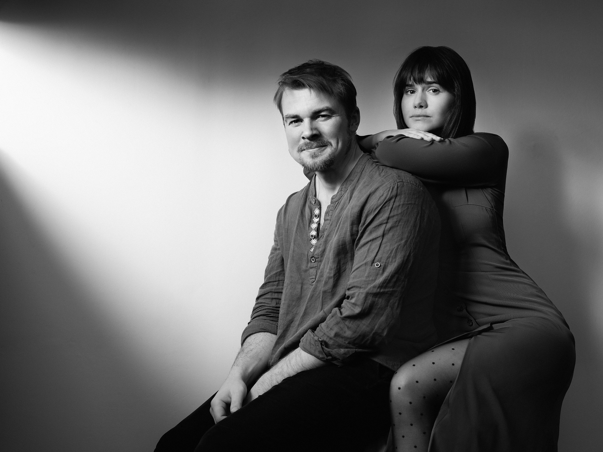 актер Макар Запорожский и актриса Анастасия Дьячук