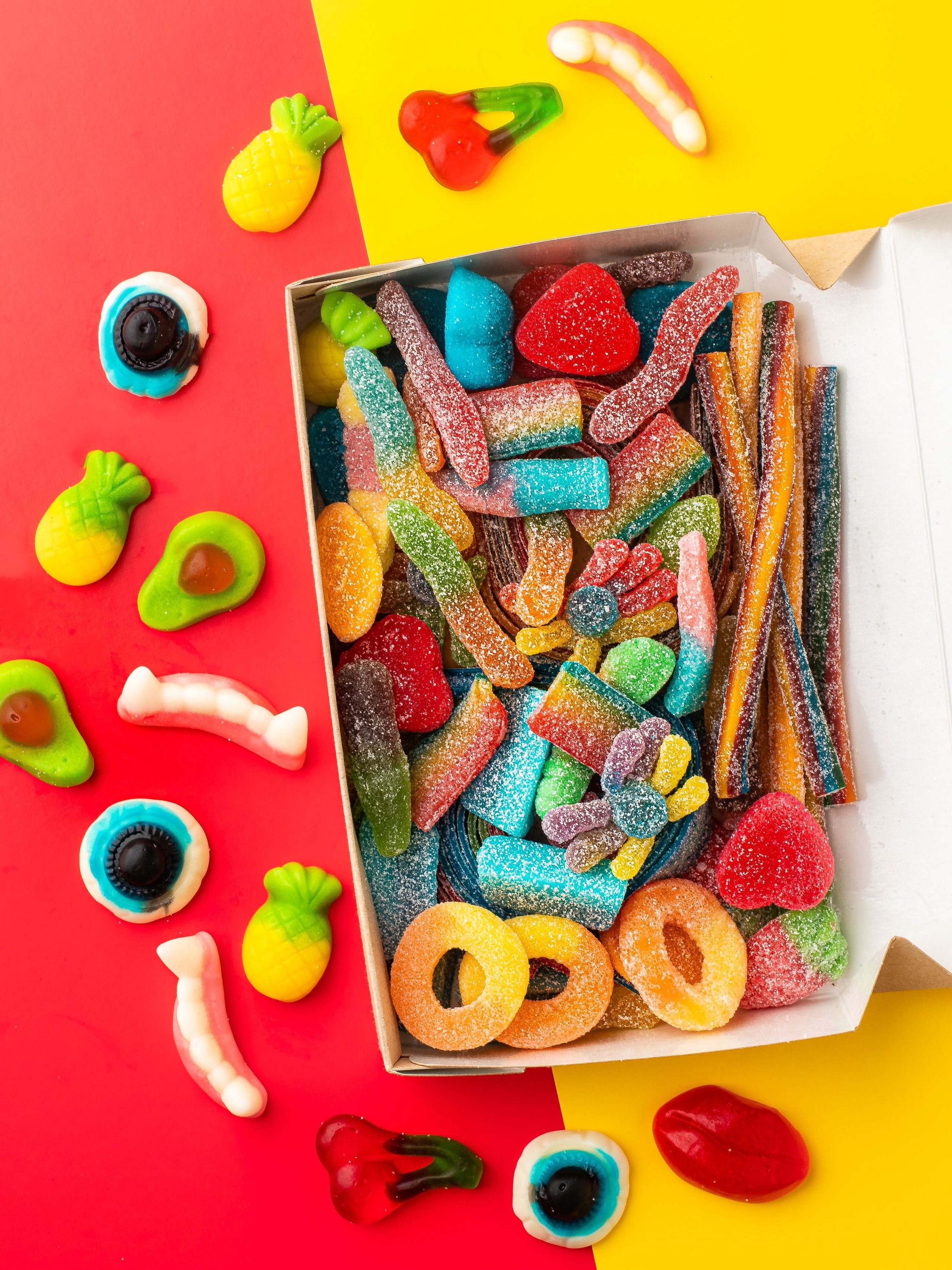 Фотосъемка мармелада для маркетплейса Wildberries