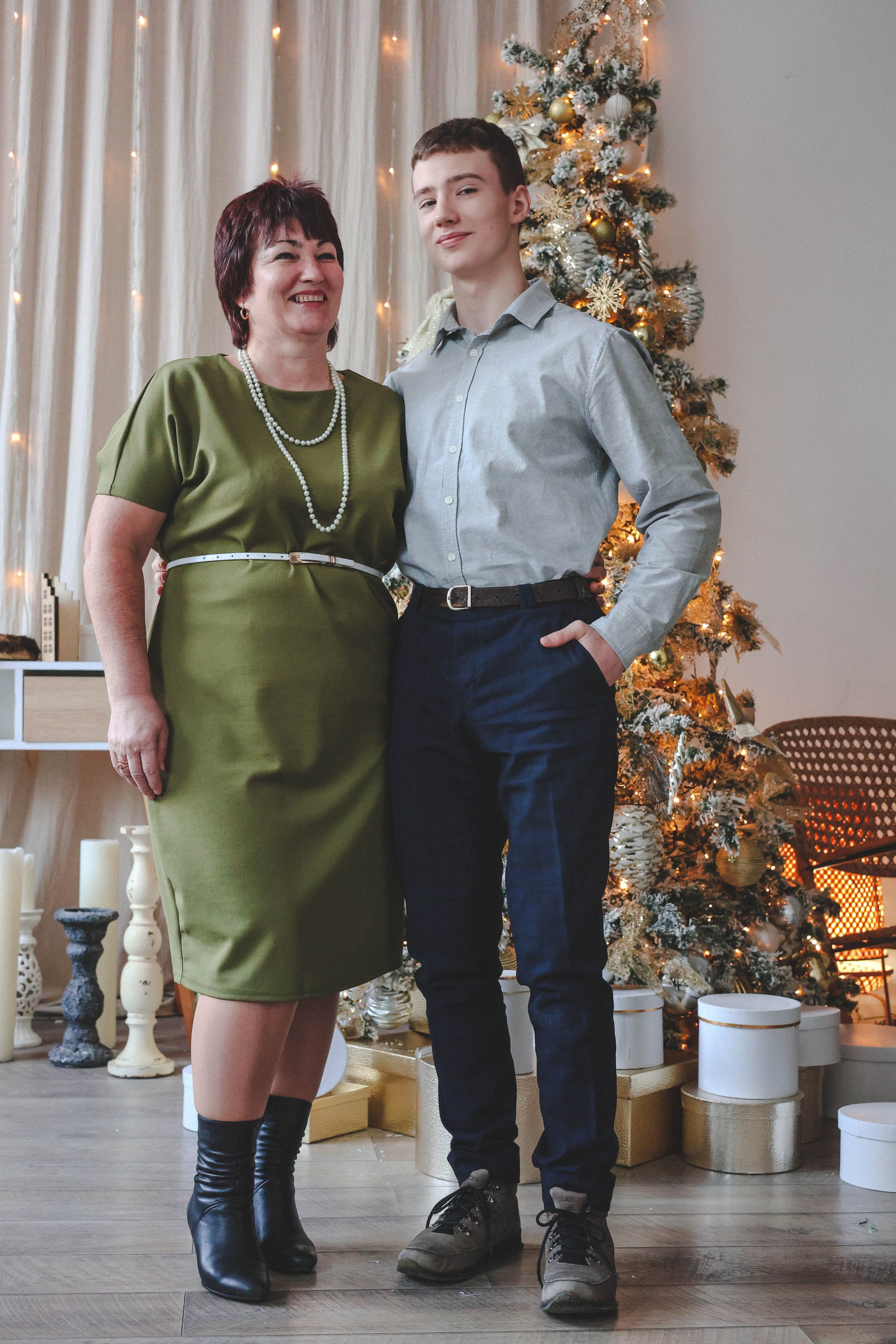 Новогодняя история «Светлана и ее семья». Фотограф в Москве Анастасия Калинина