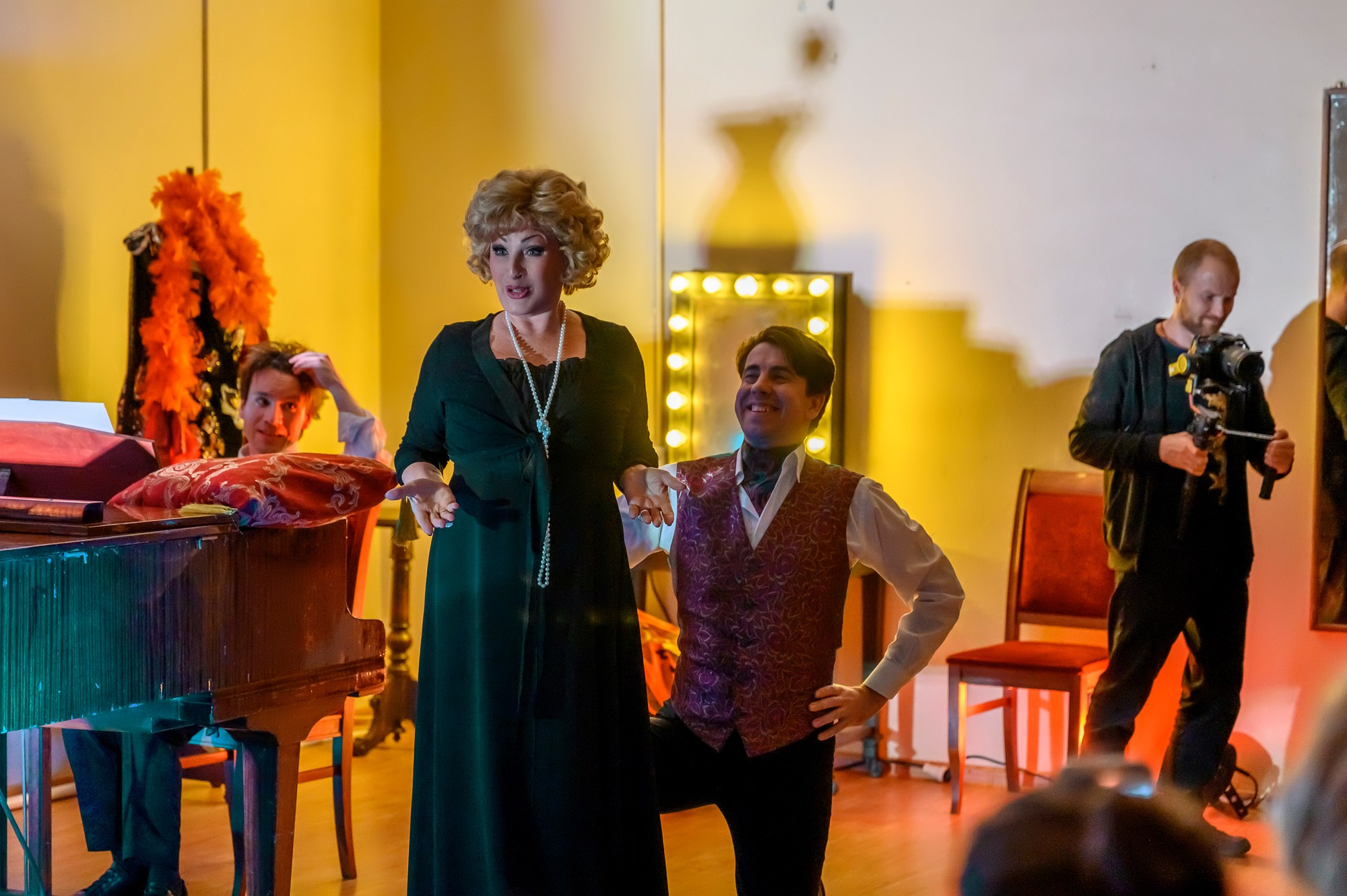 Репортажная съемка мероприятия «Ночь театров» в Московском театре оперетты. 2025. Фотограф Анна Мельникова | Москва