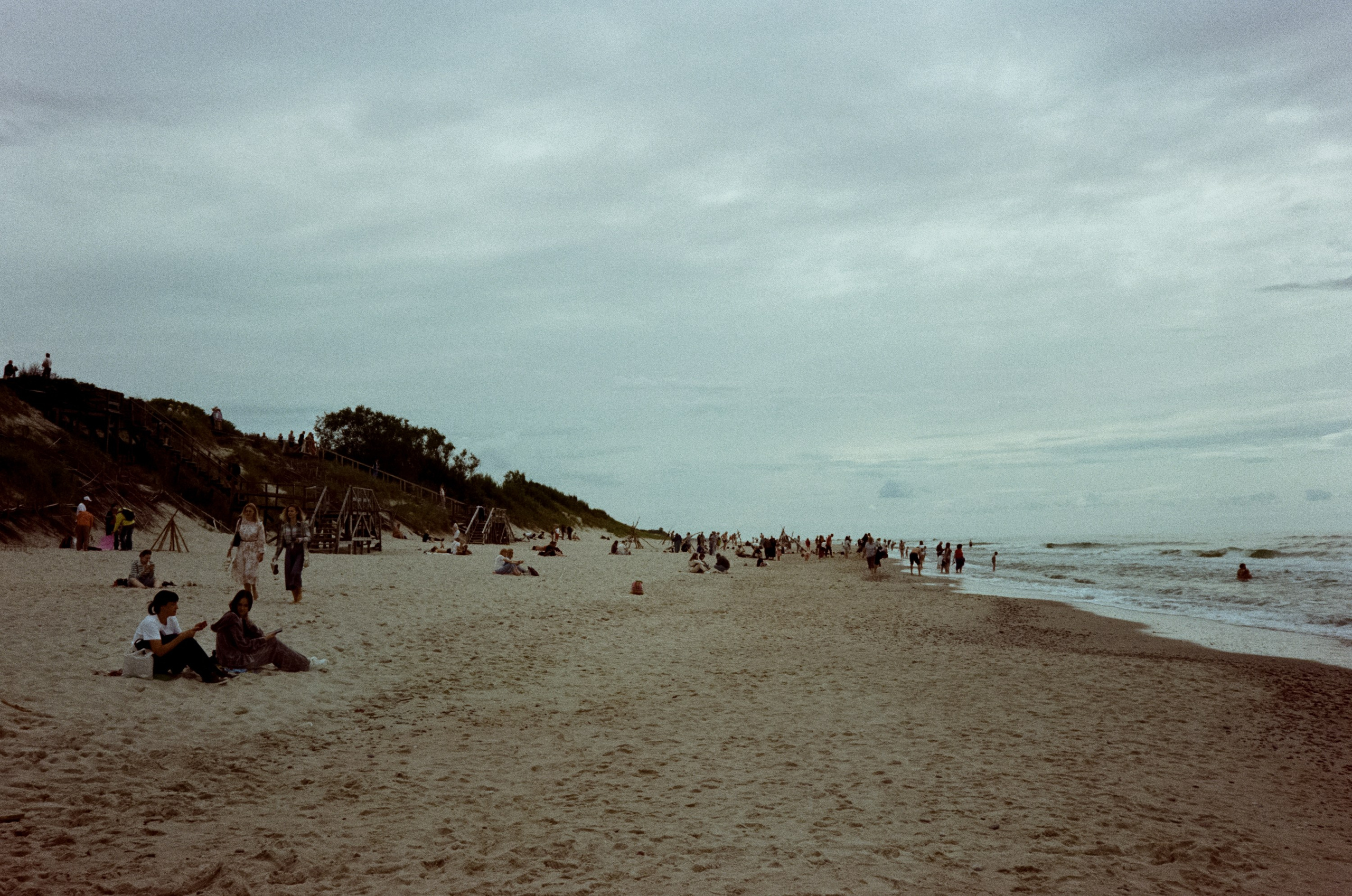 Куршская коса и Куршский залив. Море и дюны. Фотограф-документалист Мария Осокина