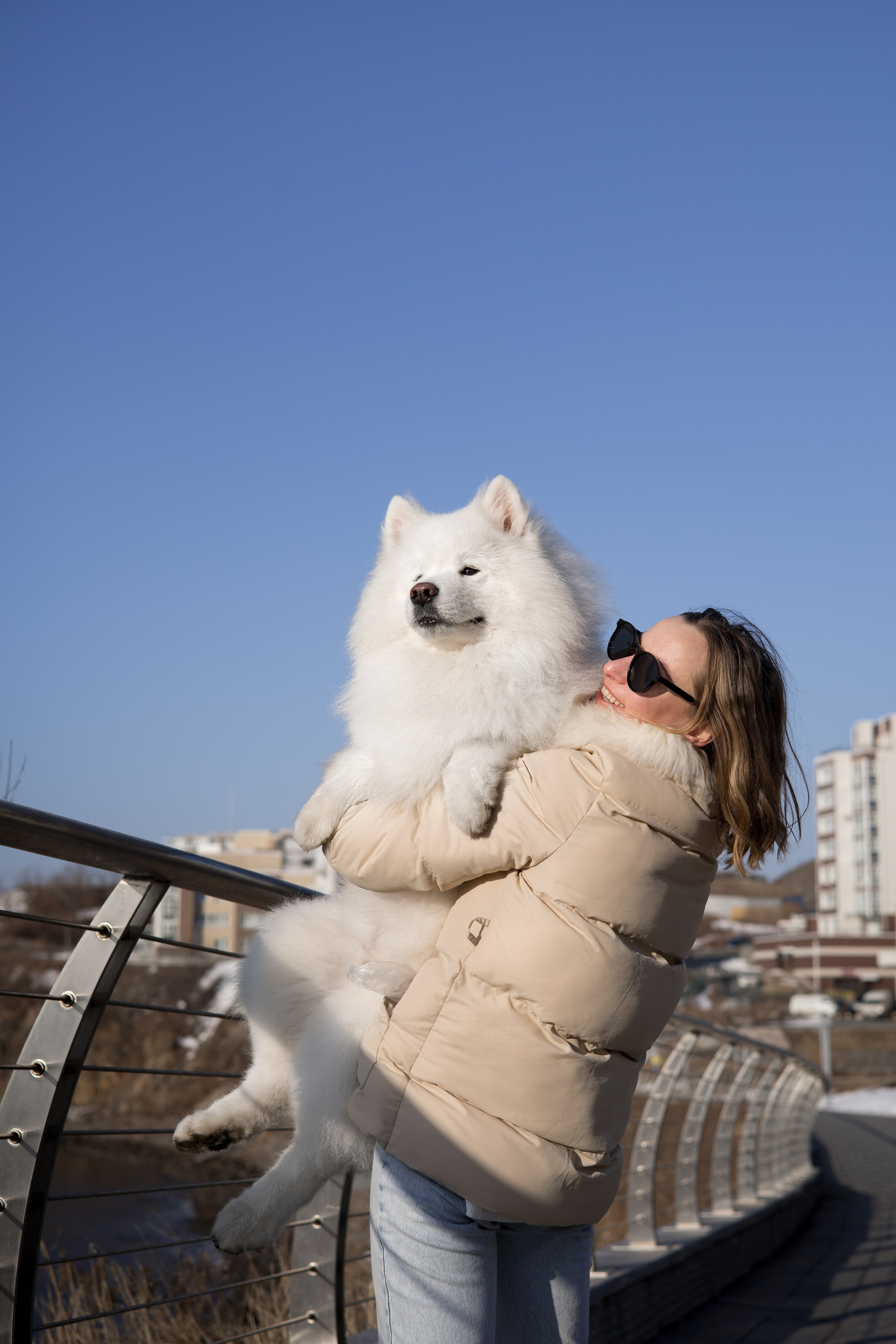 Полина и Вирчик. Фотограф — анималист Владивосток, Алина