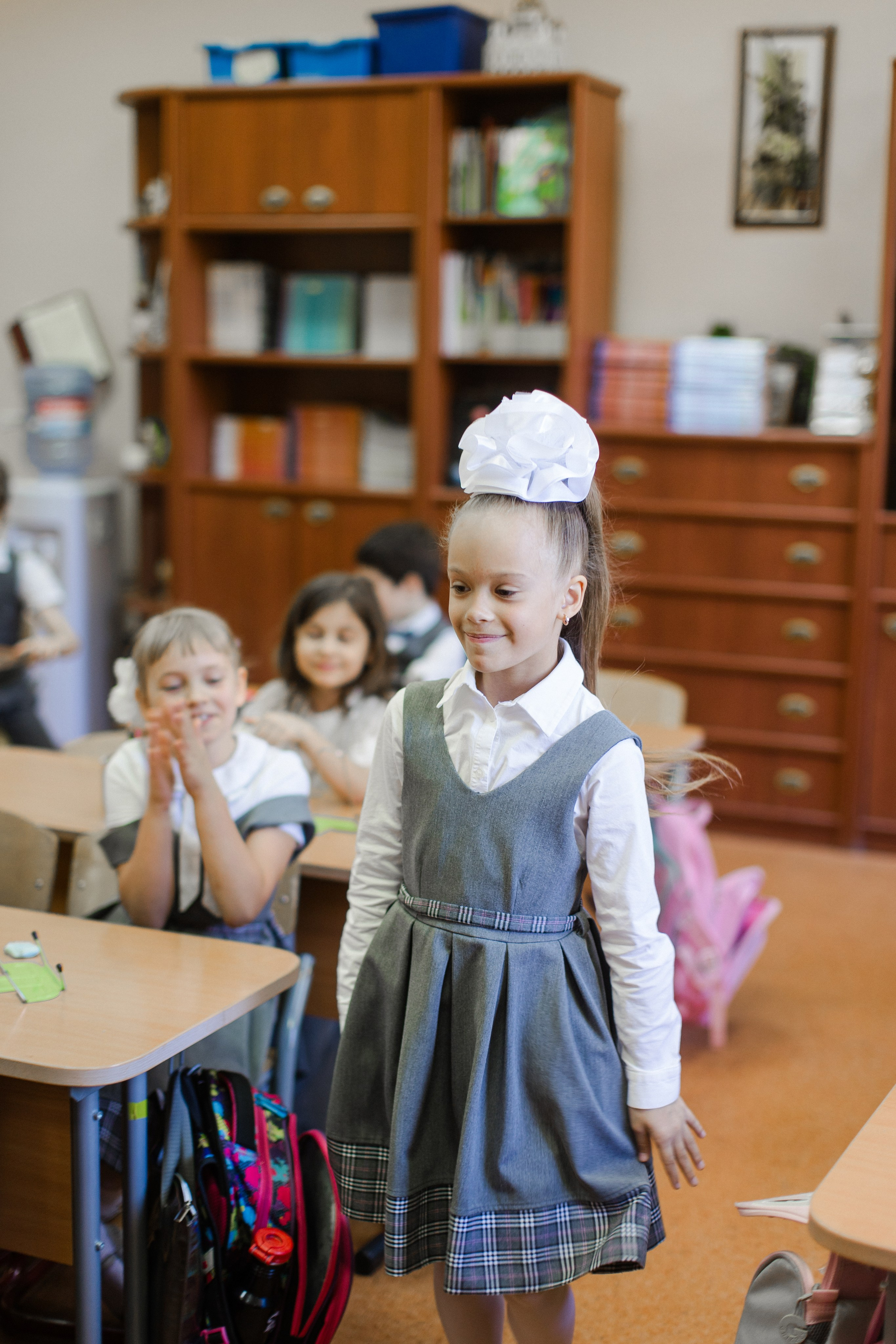 Школа 2 класс. Семейный и детский фотограф в Москве Кузьмина Мария