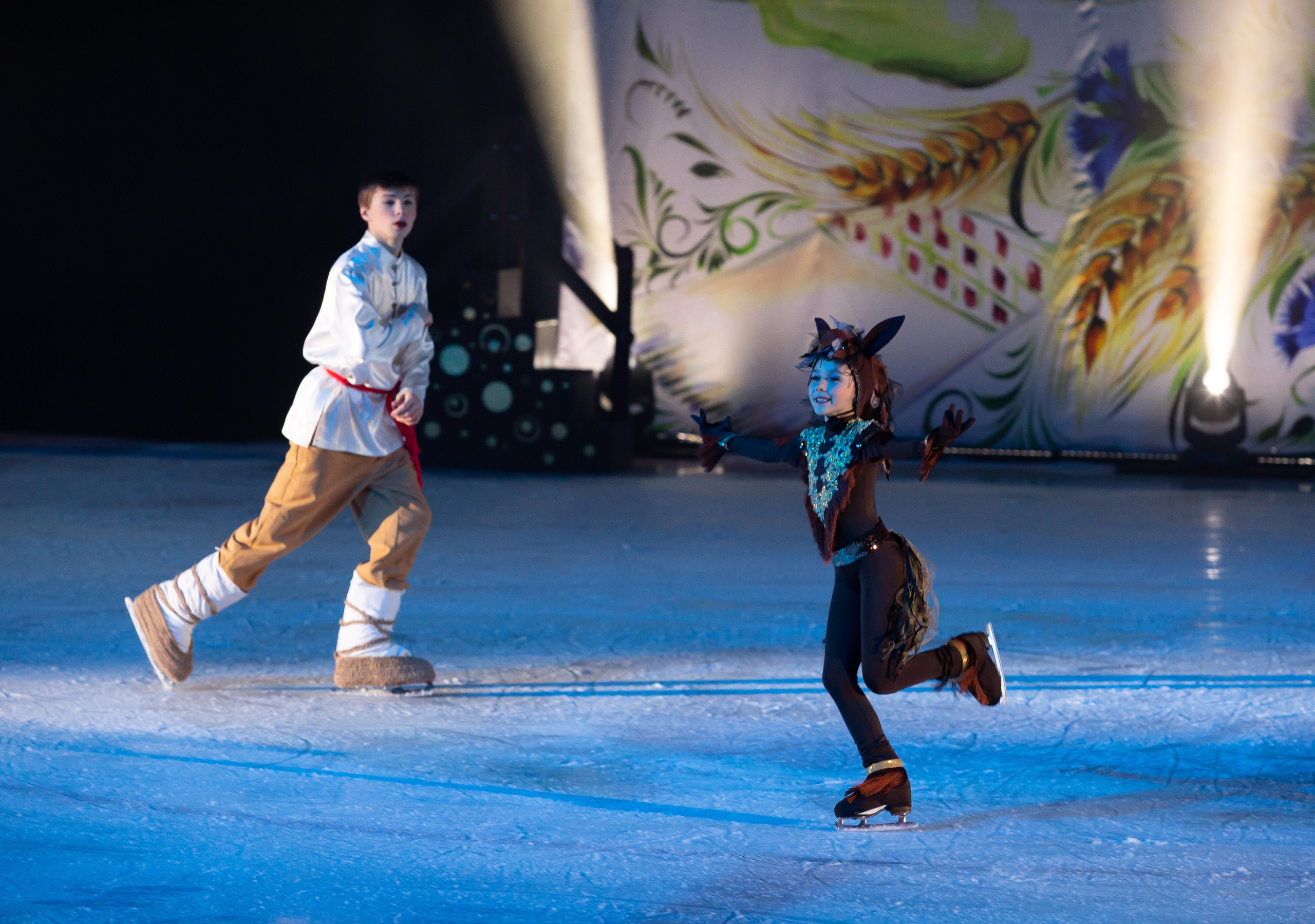 Сказочное новогоднее ледовое шоу «Конек-Горбунок» АЛЕКО. Репортажный фотограф в Москве