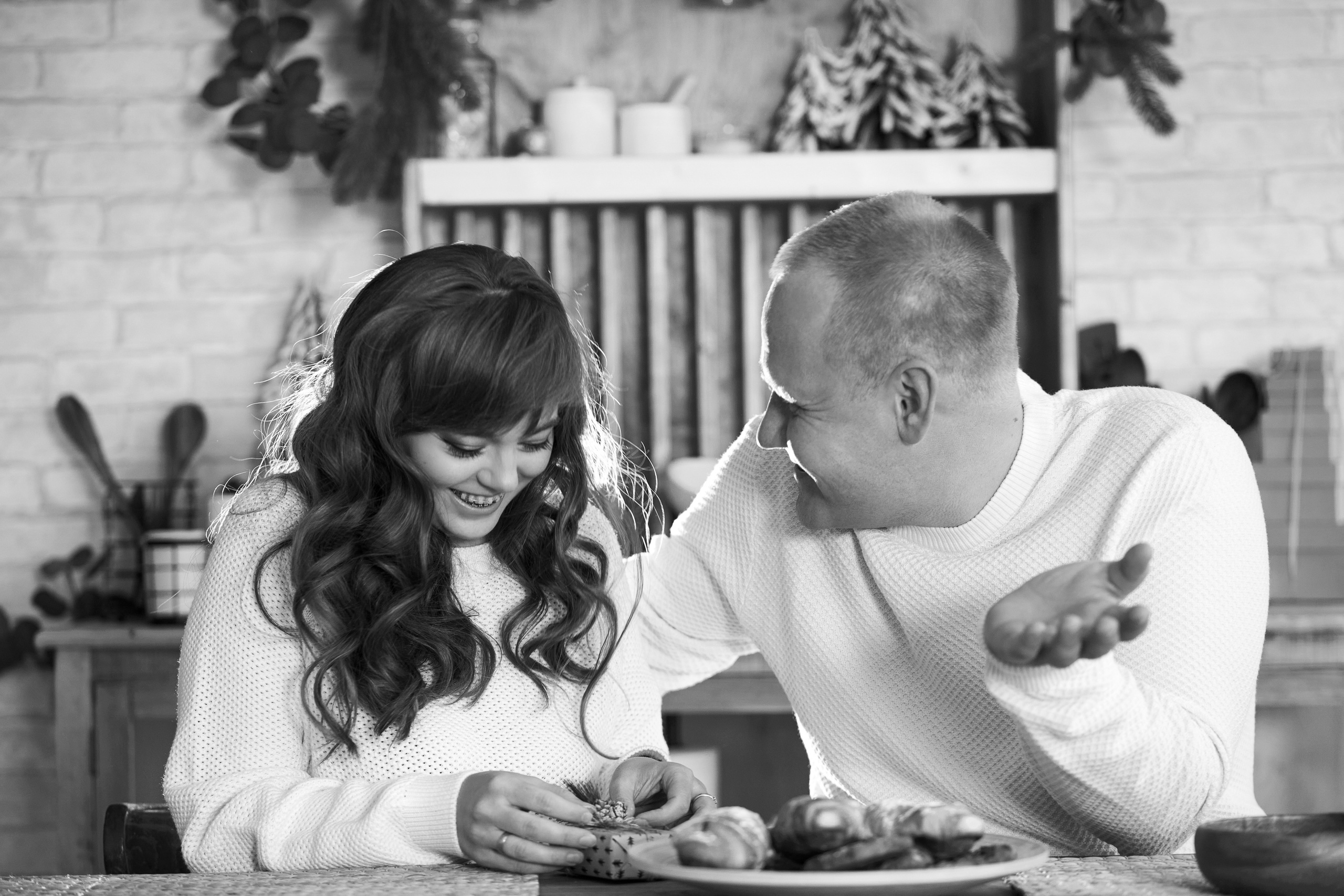 Новогодняя фотосессия для Романа и Екатерины. Фотограф в Тюмени Алиса Абрашина