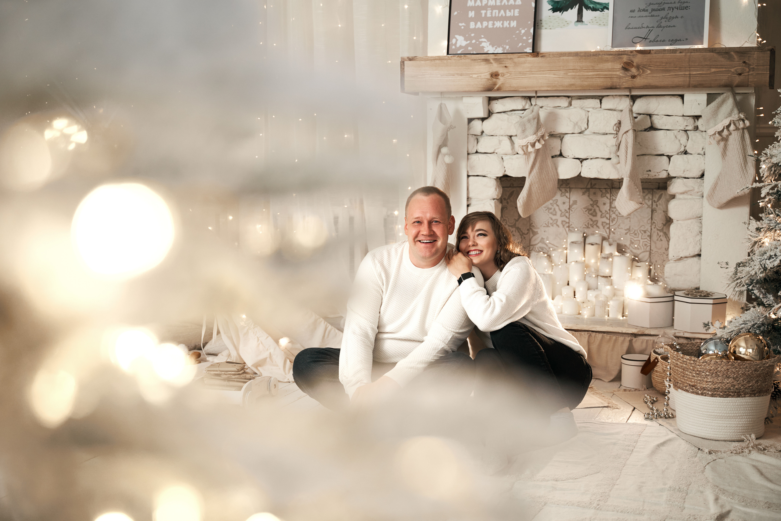 Новогодняя фотосессия для Романа и Екатерины. Фотограф в Тюмени Алиса Абрашина
