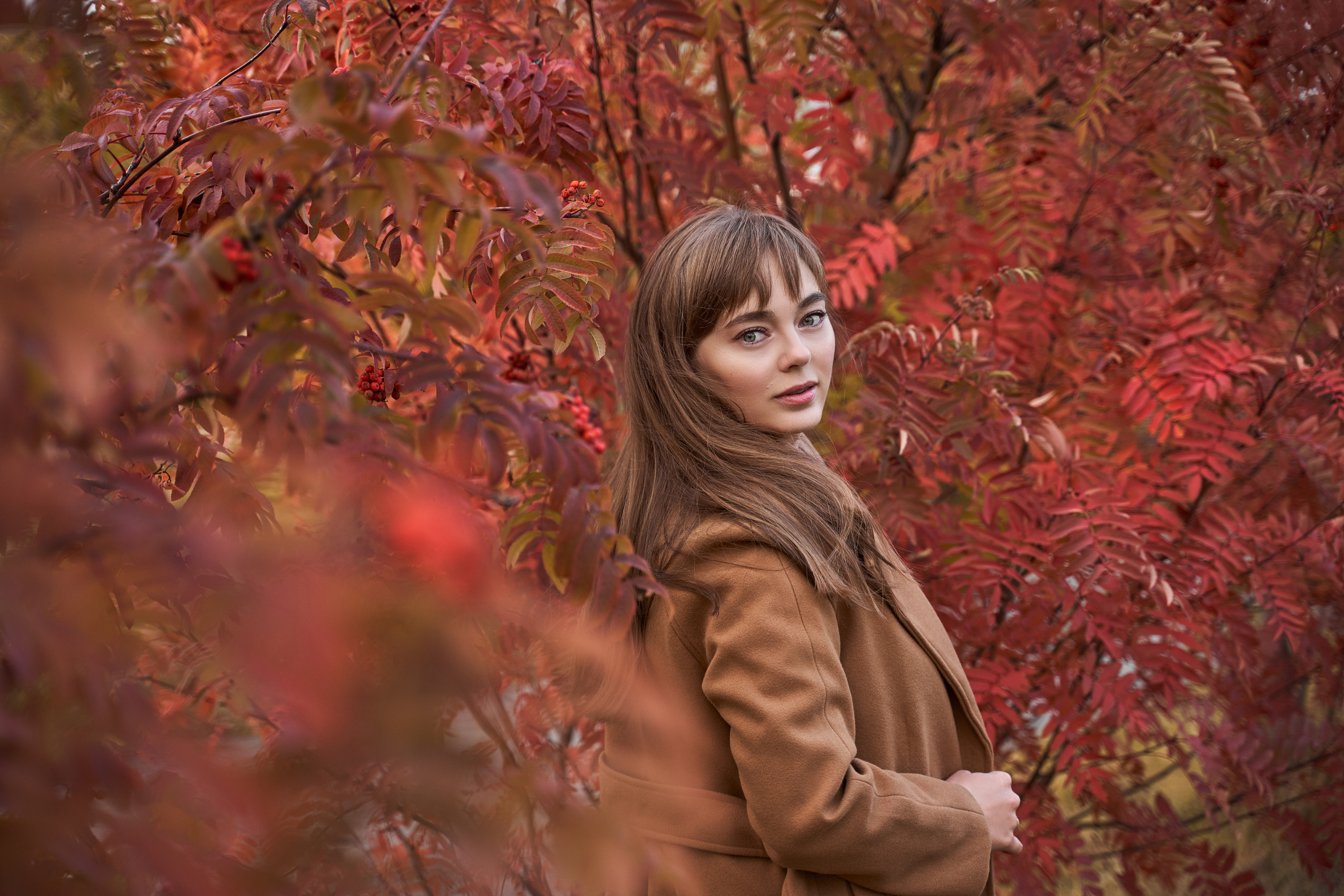 Осенняя фотосессия для Екатерины. Фотограф в Тюмени Алиса Абрашина