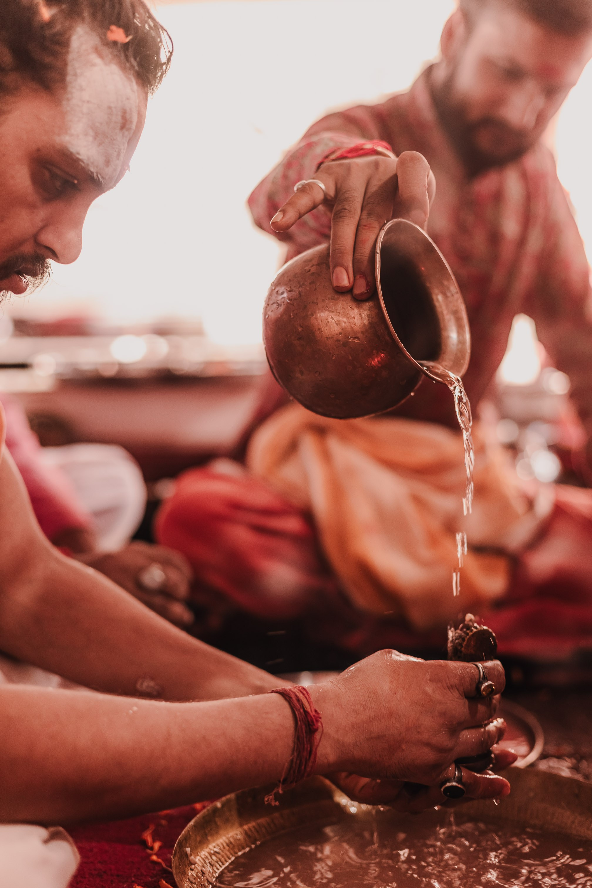 Lakshmi pooja in India. Mariam Bagdasaryan