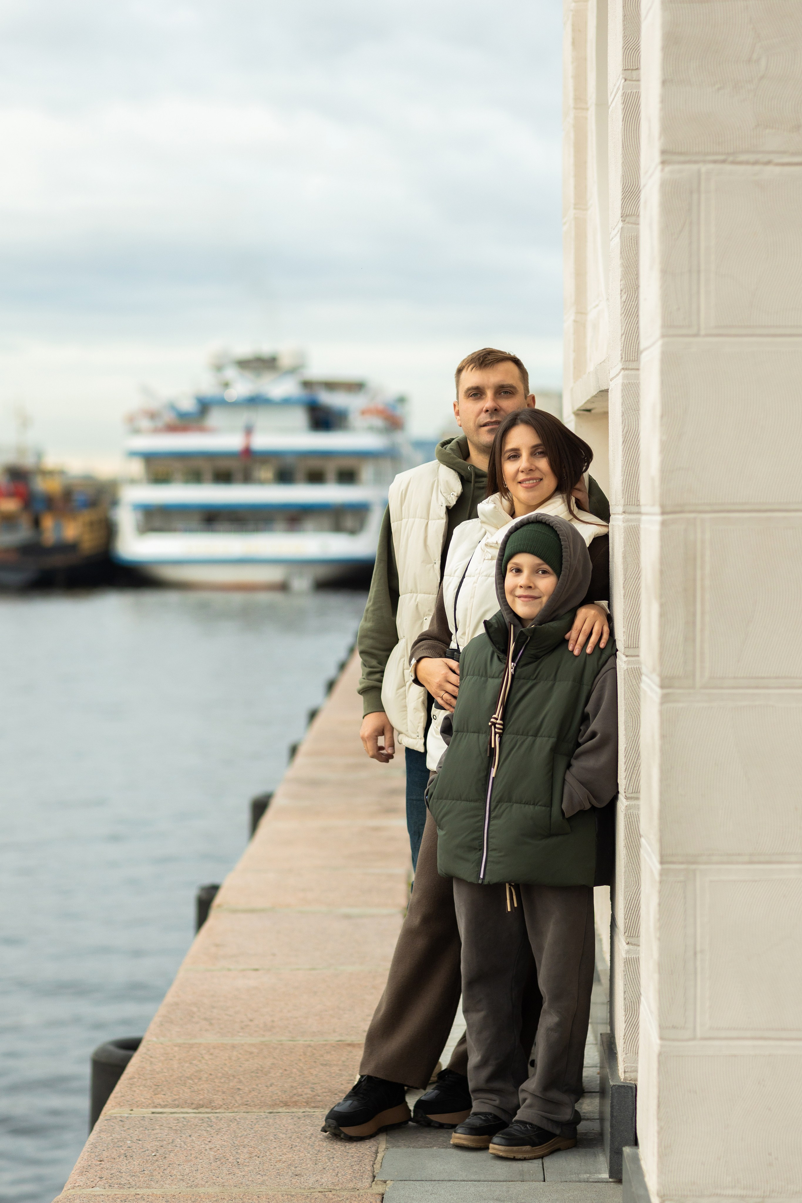 Осень на Речном вокзале. Семейный и детский фотограф в Москве Олеся Маркина