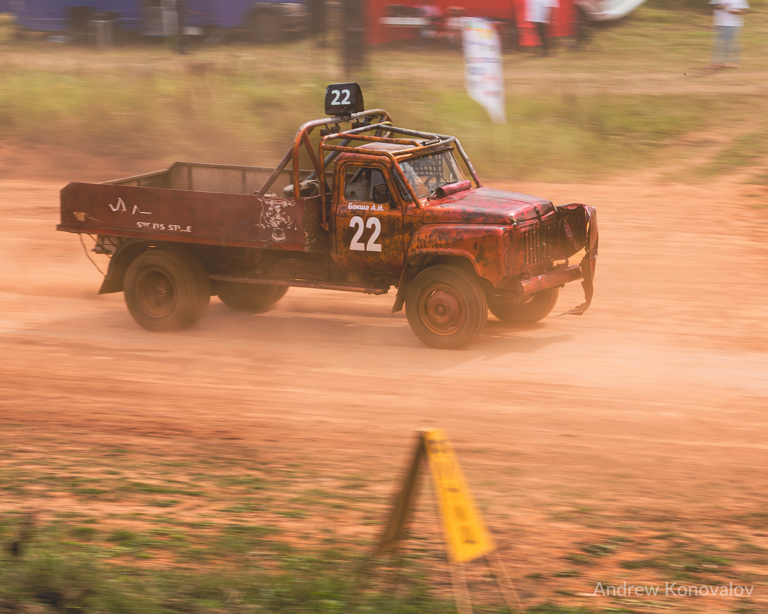 Финал ЧР по автокроссу. Андрей Коновалов — фотограф автомобилей и автоспорта