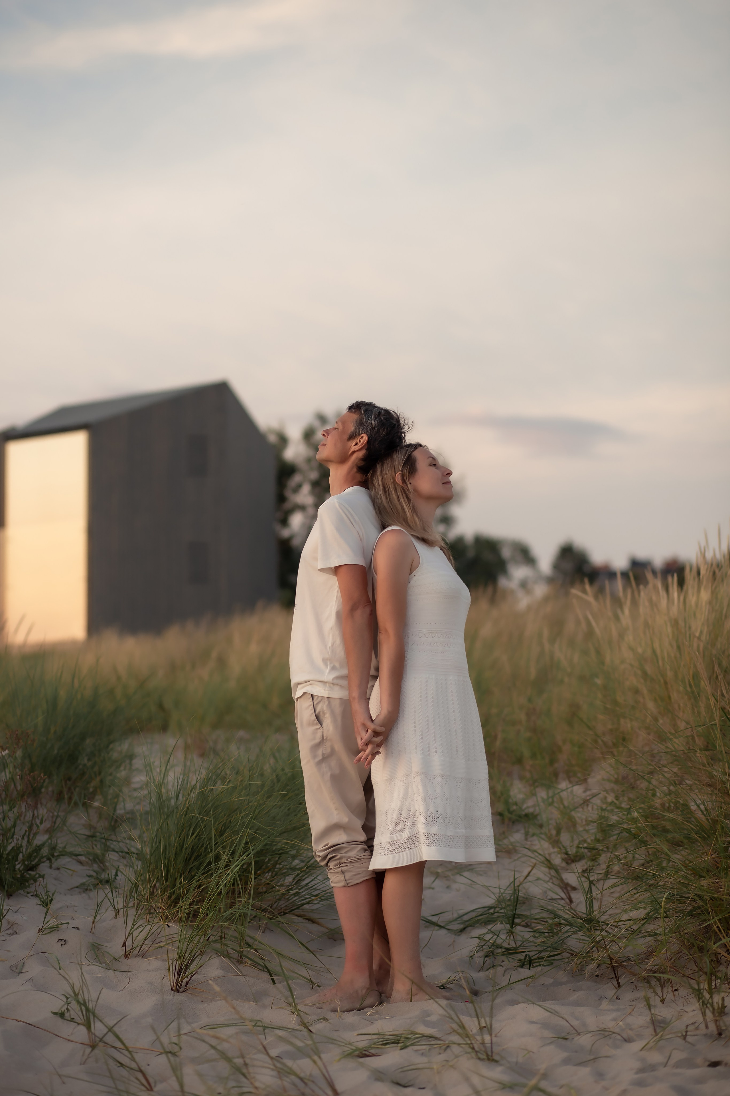 Екатерина и Антон. На закате. Фотограф в Калининграде Решетникова Алина