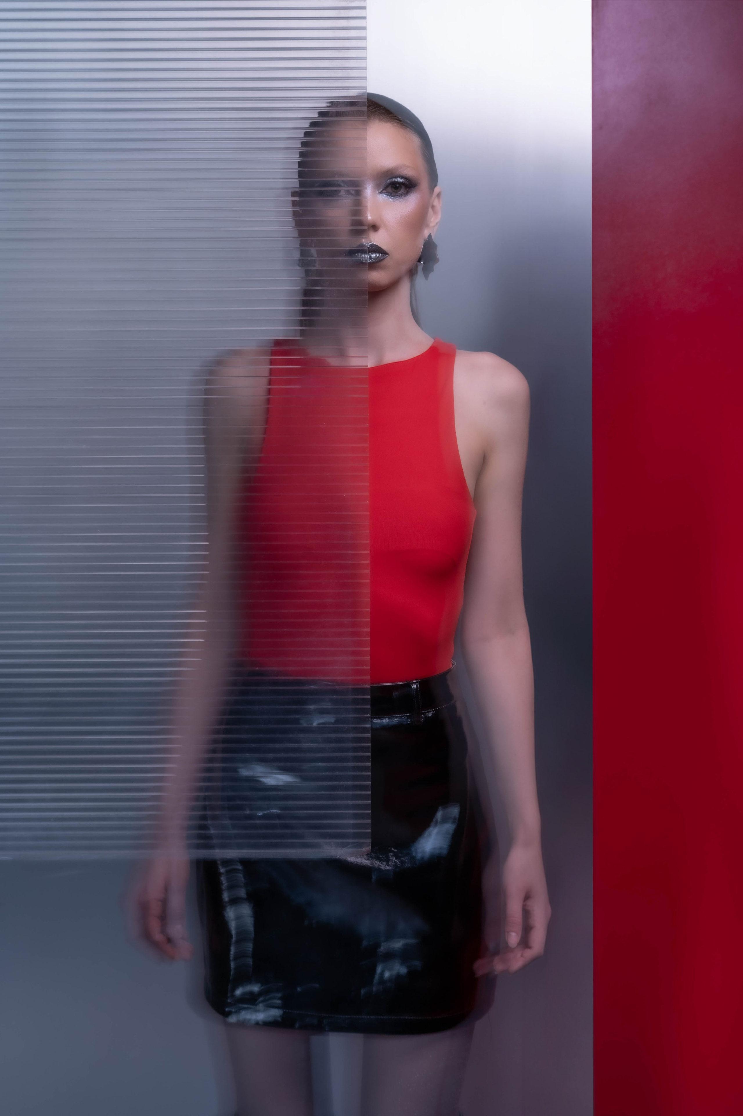 BLUR silver-red. Фотограф Serg Nekraov. Фотосъемка Москва и МО