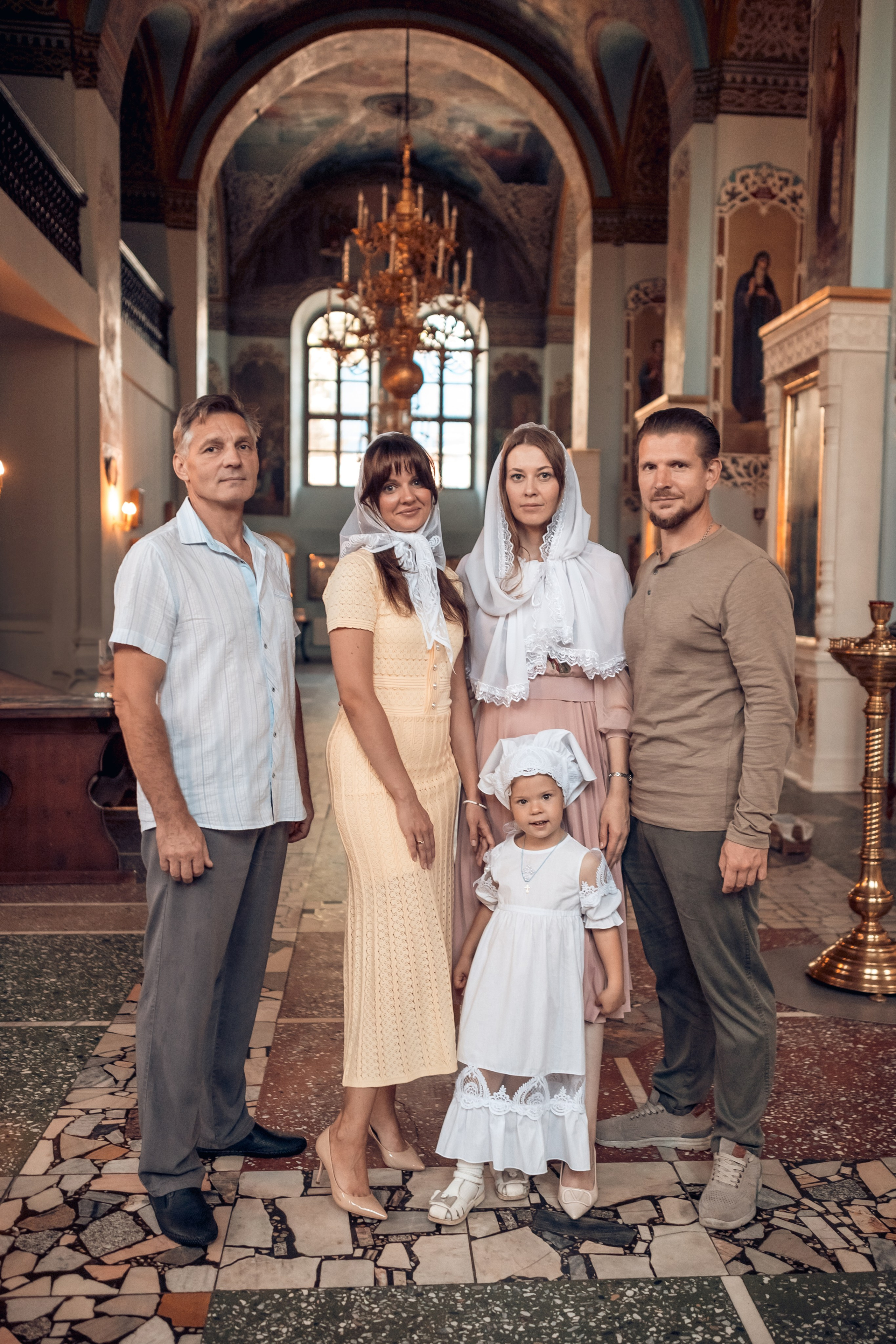 Таинство Крещения Ярославы. Храм Сошествия Святого Духа. Главная