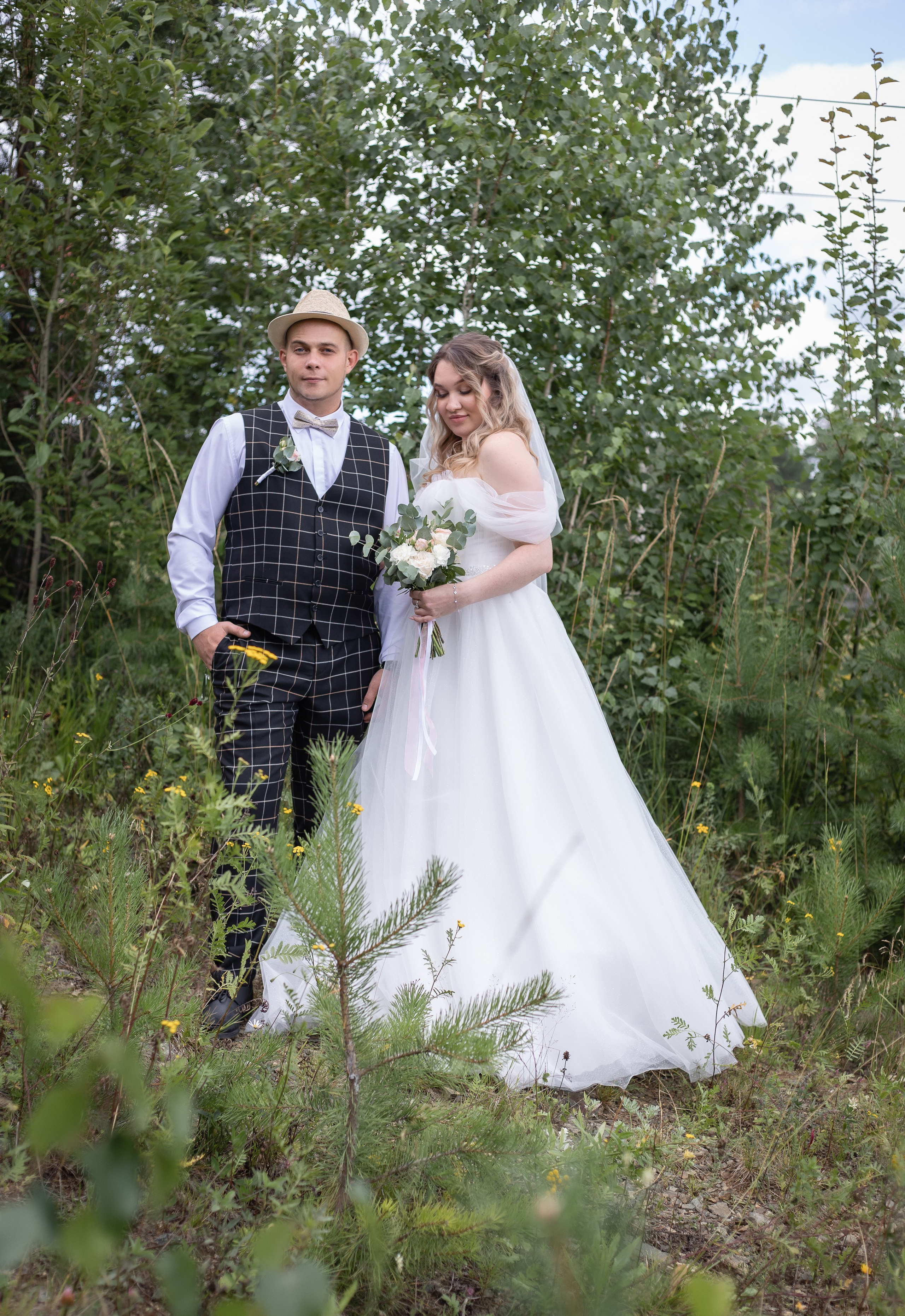 Свадебная фотосессия за городом. Фотограф Татьяна Орлова