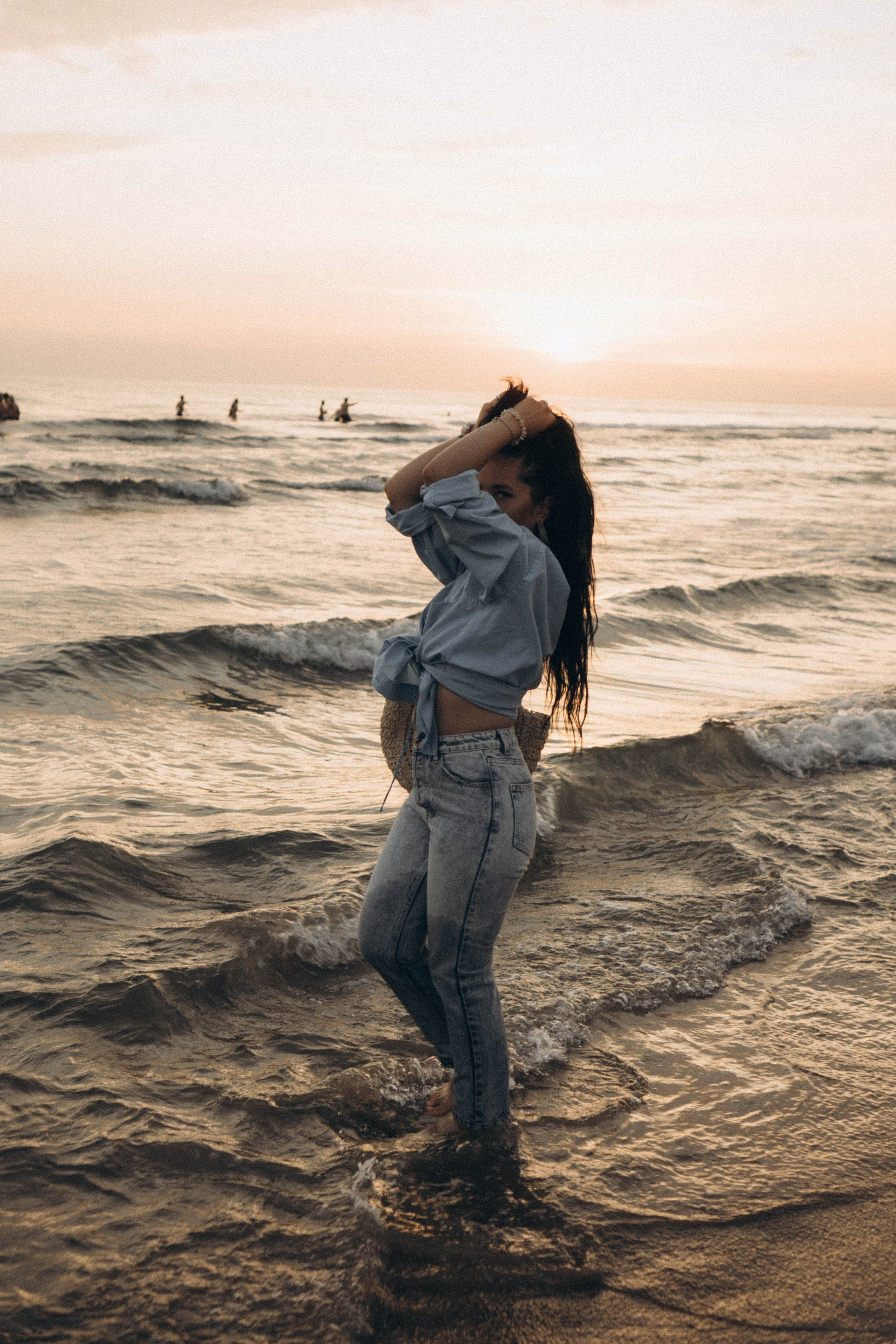 Июльский вечер на берегу черного моря. Профессиональный фотограф, Санкт-Петербург — Виктория Богомолова