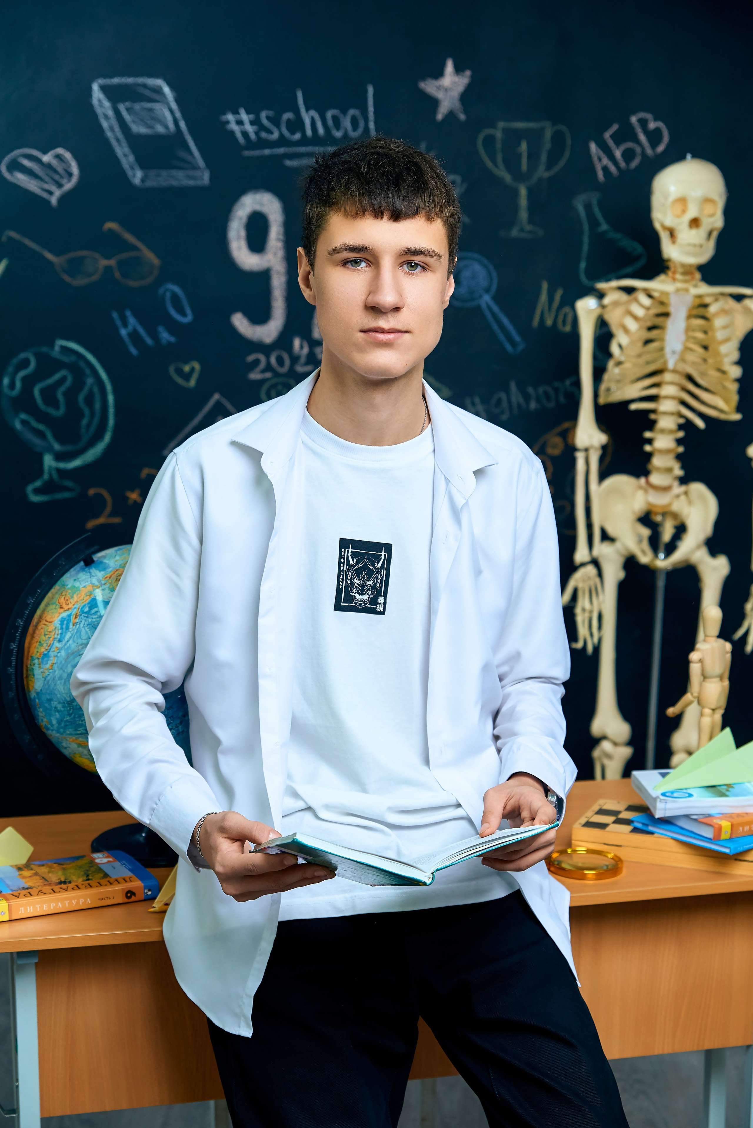 9А класс Хотынецкая СОШ выпуск 2025. Фотограф в Орле Павел Черкасов