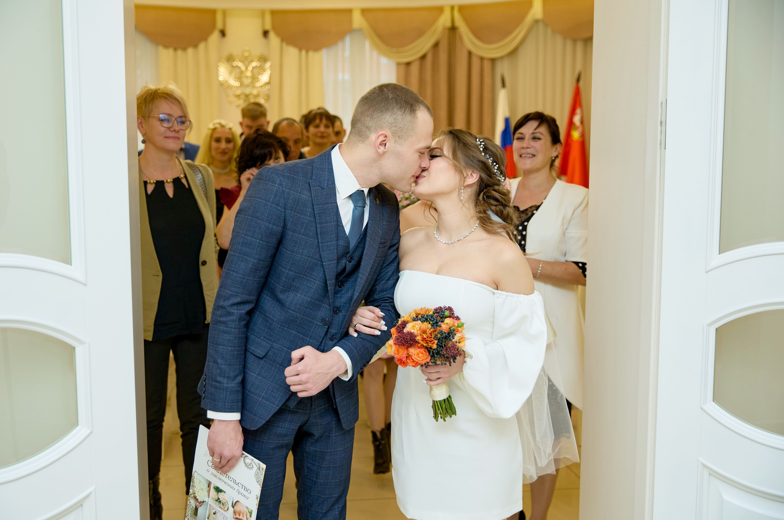 Свадебная фотосессия в городе Лобня и видео